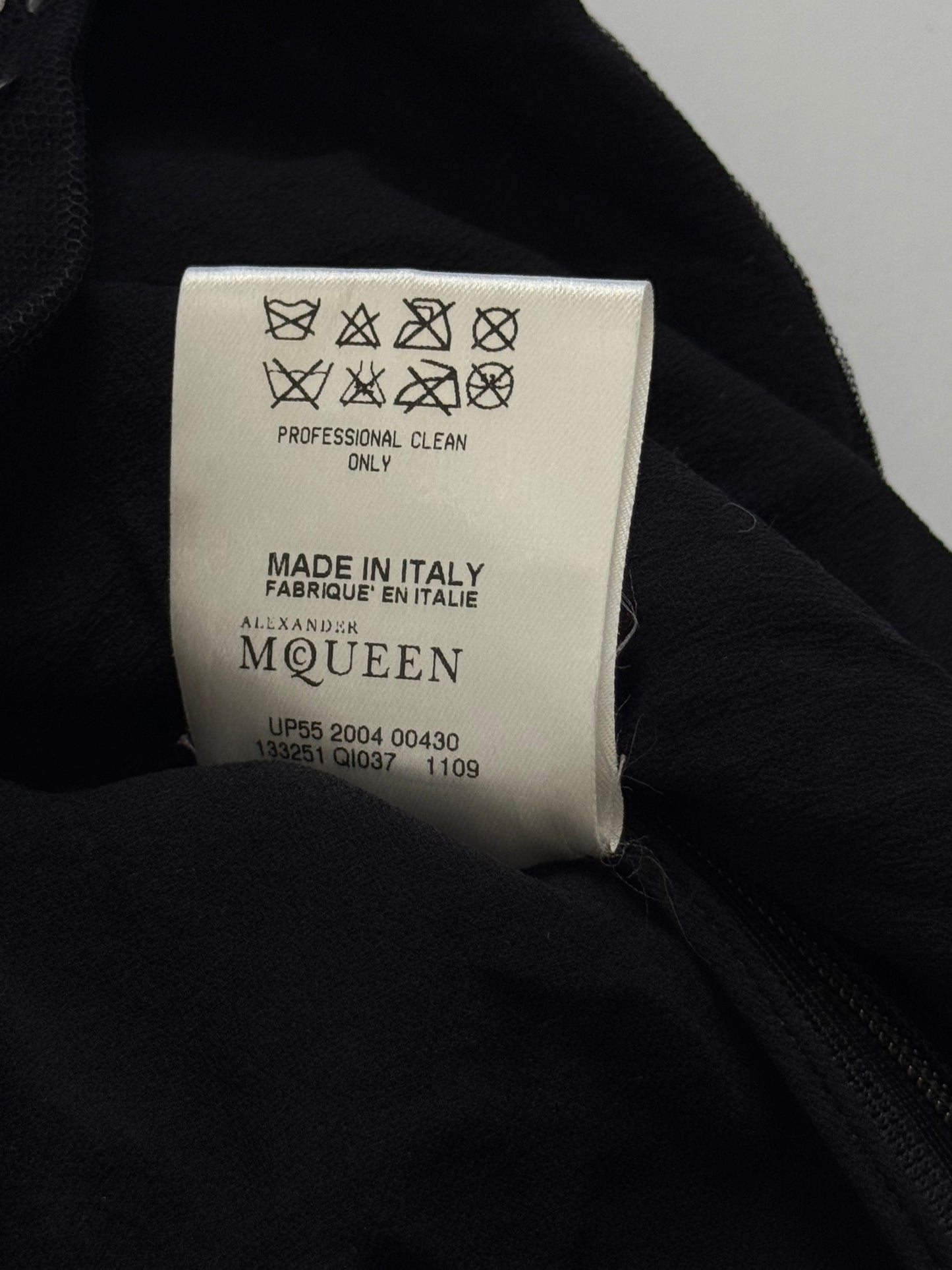 Alexander McQueen Silk Mesh Sequin Vest, 2004