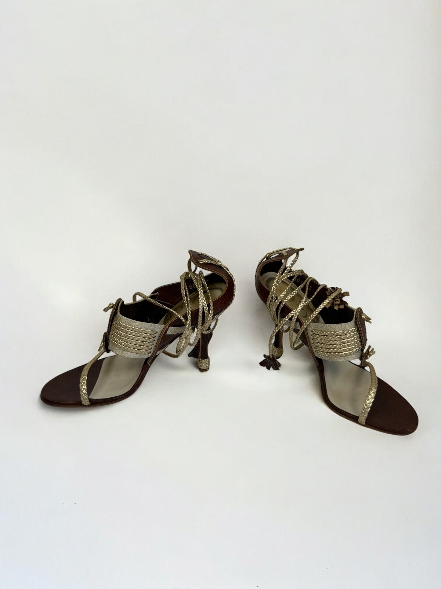 Christian Dior by John Galliano Tassel Sandals, c. 2000s