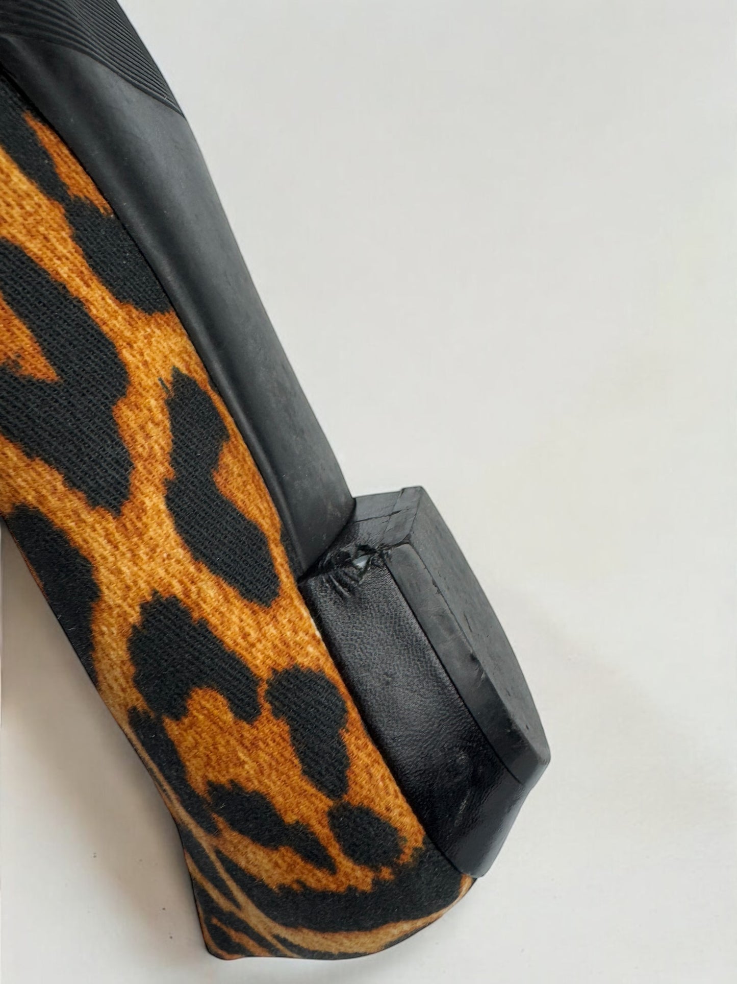Christian Dior by John Galliano Leopard “I Love Dior” Ballerinas, 2000s