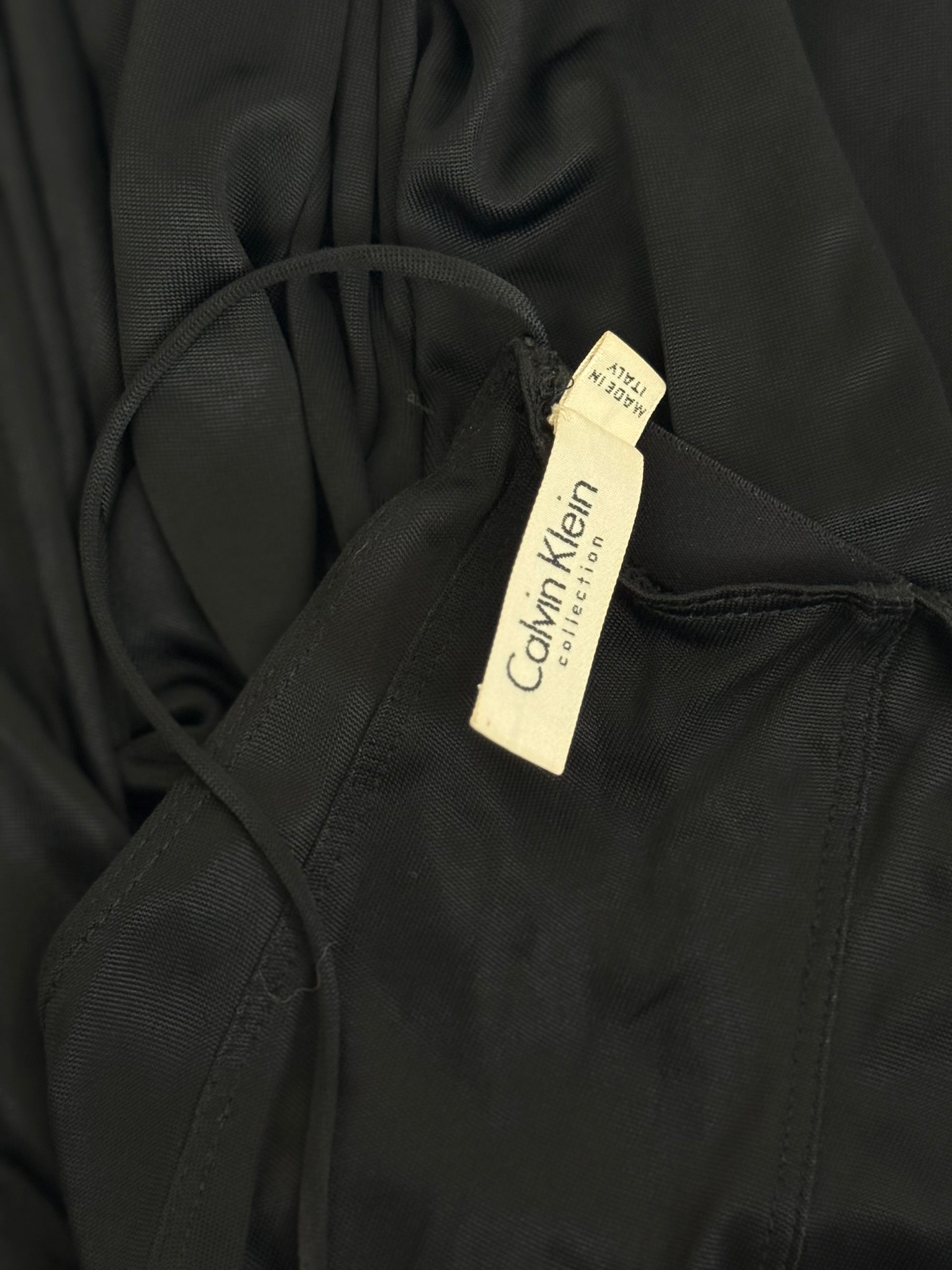 Calvin Klein Collection Black Contoured Dress, SS 2003