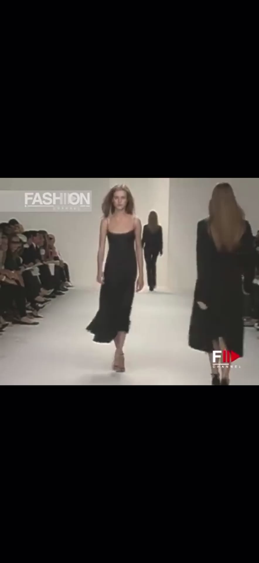 Calvin Klein Collection Black Contoured Dress, SS 2003