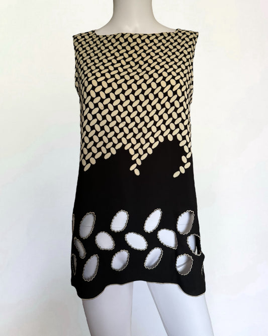 Jean Paul Gaultier Classique Laser Cut Top, c. 2000s