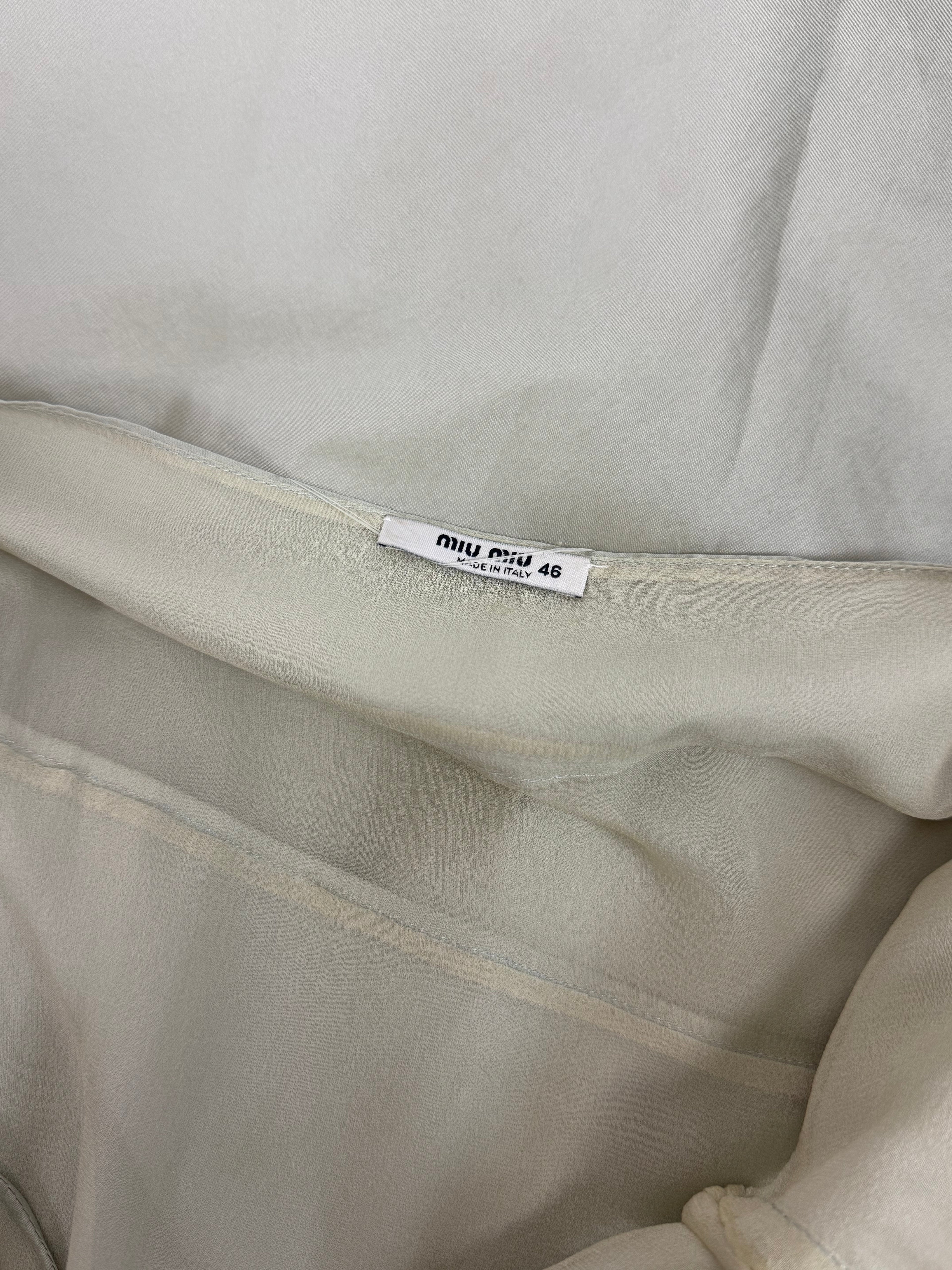 Miu Miu Flower Corsage Slip Dress, SS 2004