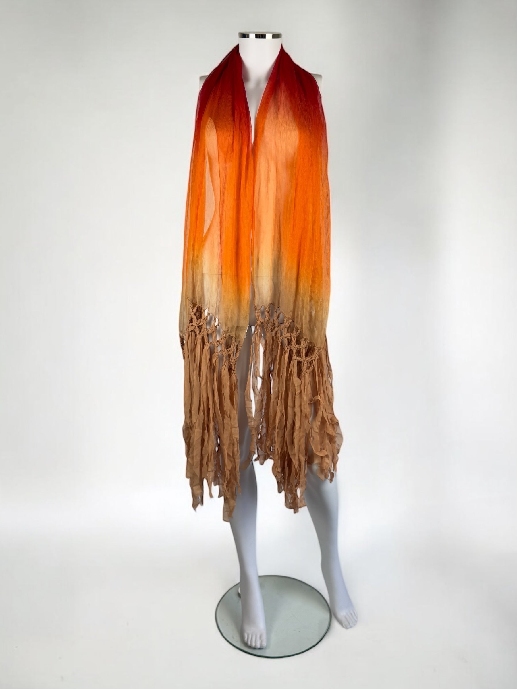 Christian Dior by John Galliano Silk Ombré Scarf, SS 2006