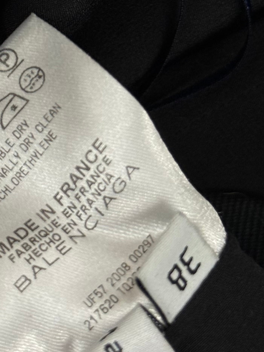 Balenciaga by Nicolas Ghesquière Navy Gown, 2008