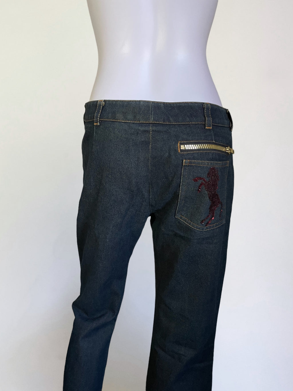 Chloé by Stella McCartney Horse Sequin Jeans, SS 2001