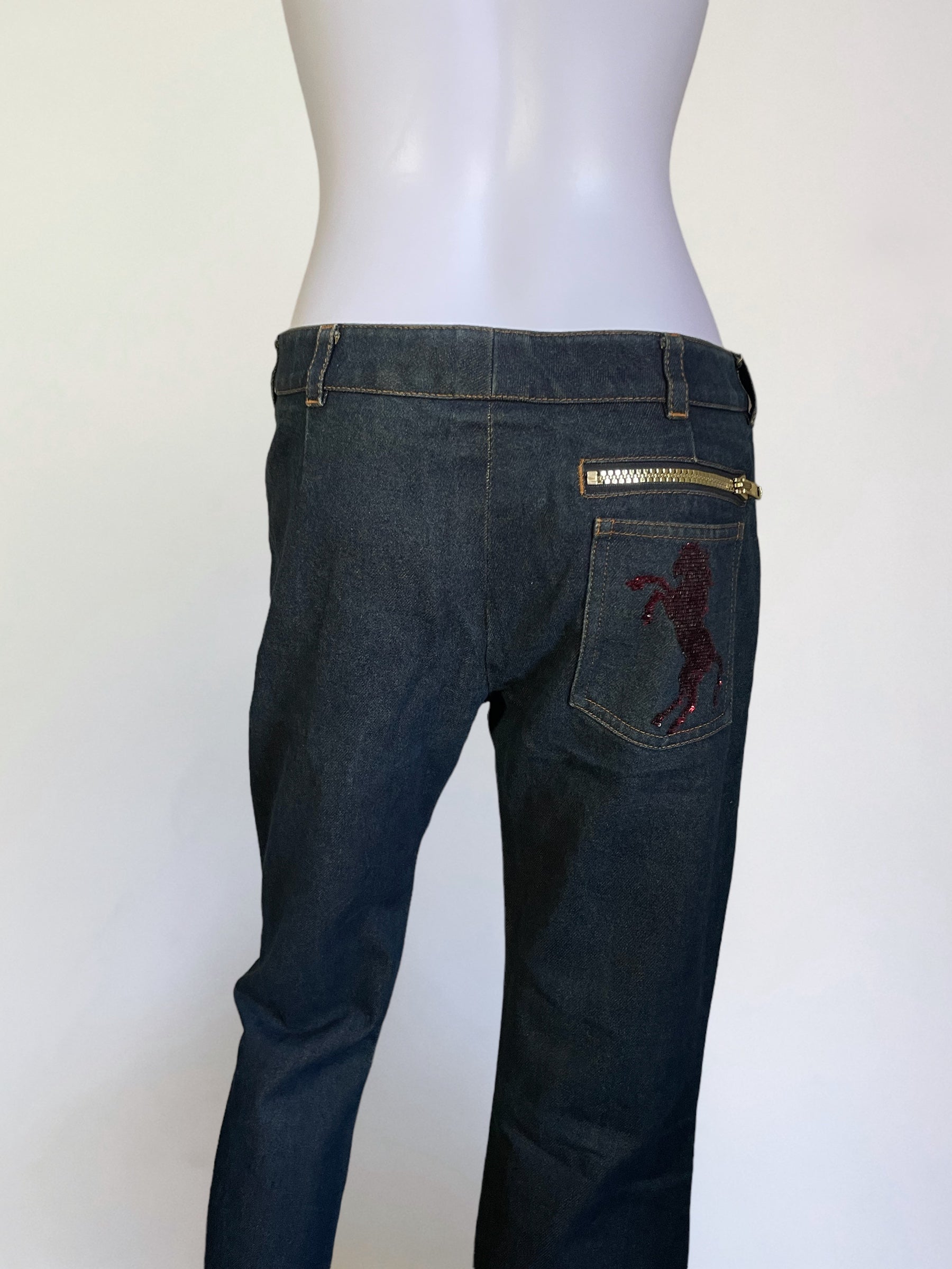 Chloé by Stella McCartney Horse Sequin Jeans, SS 2001