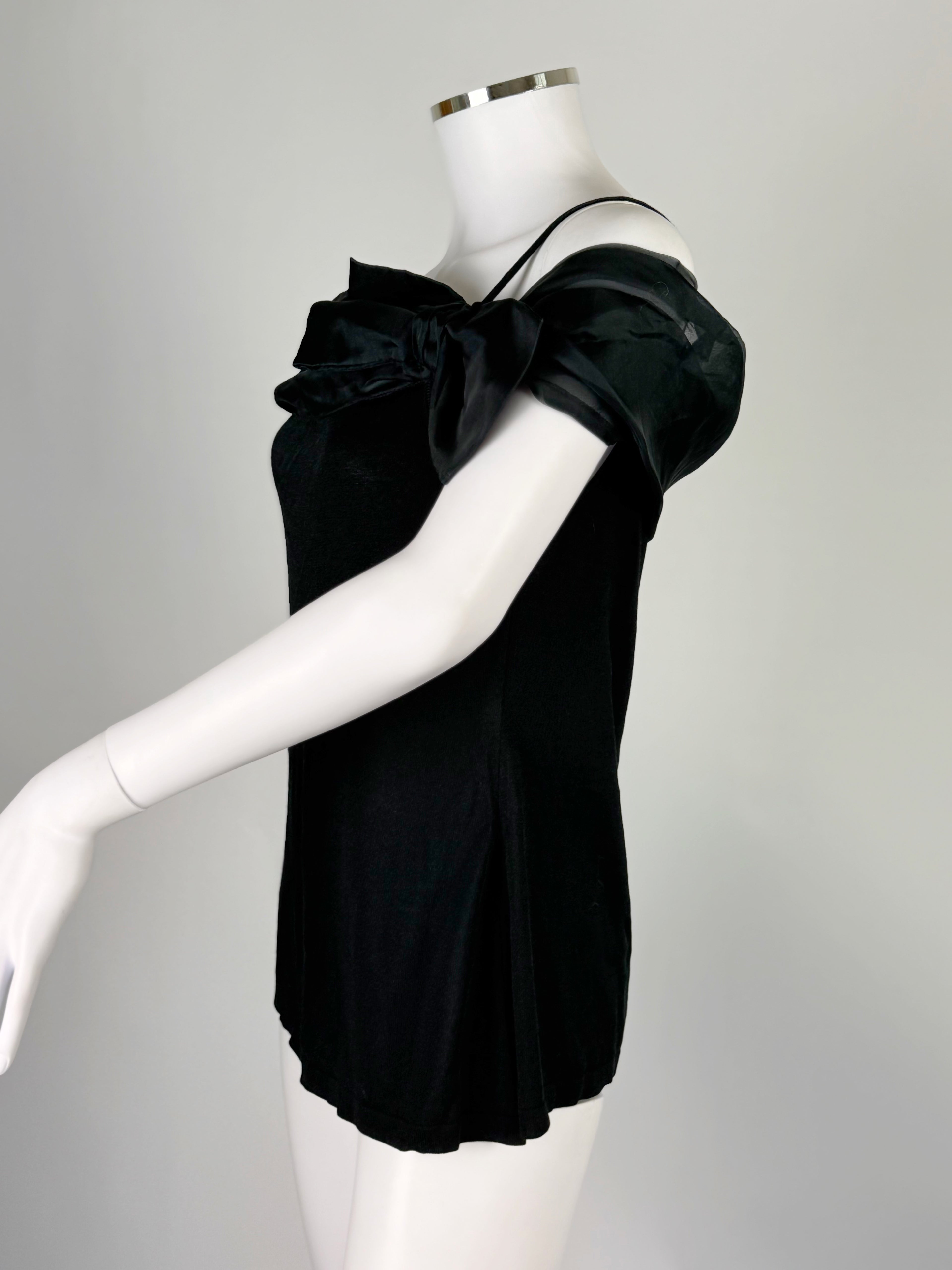 Valentino Organza Bow Top, SS 2008