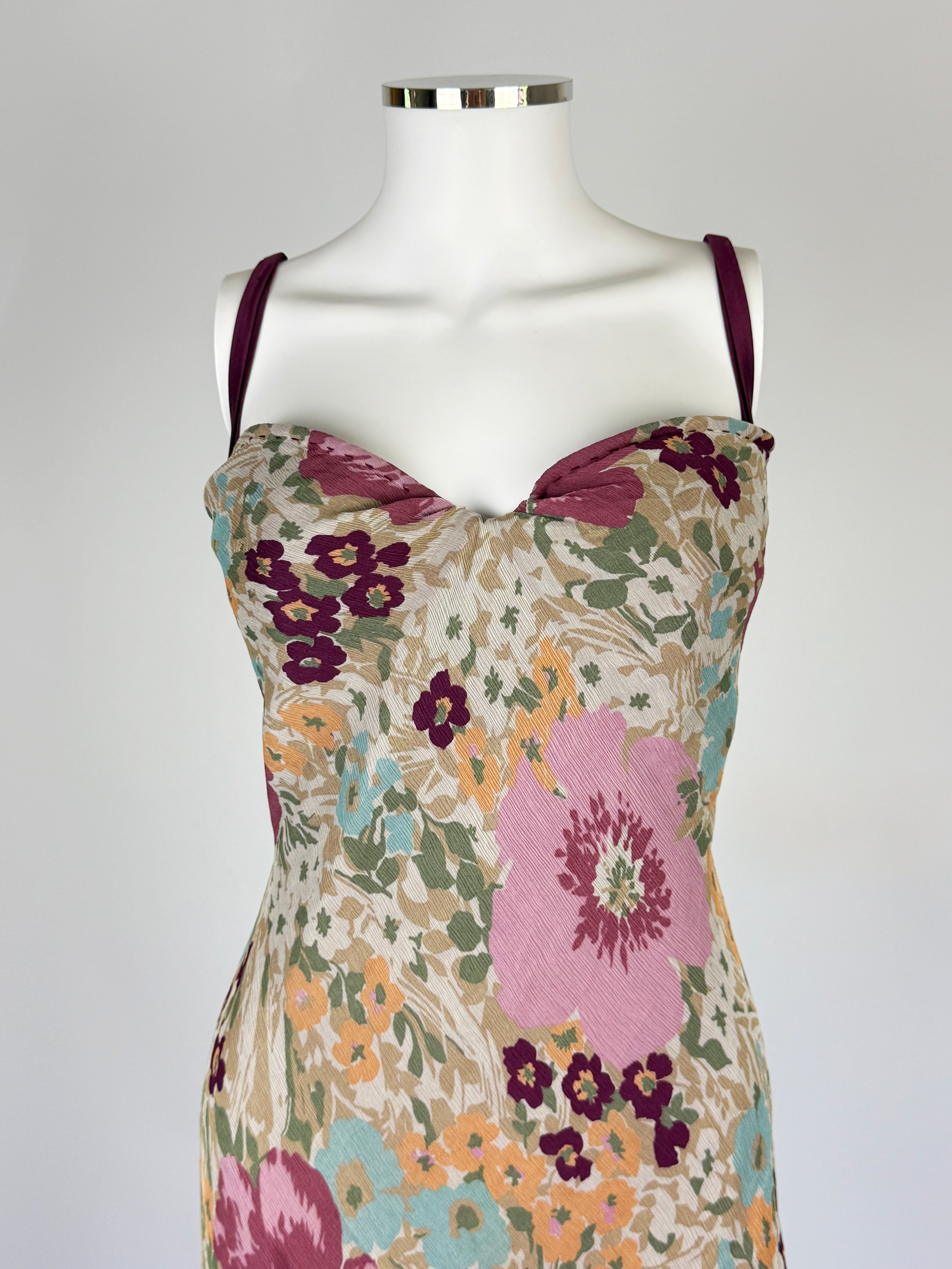 Ermanno Scervino Silk Floral Dress, SS 2005