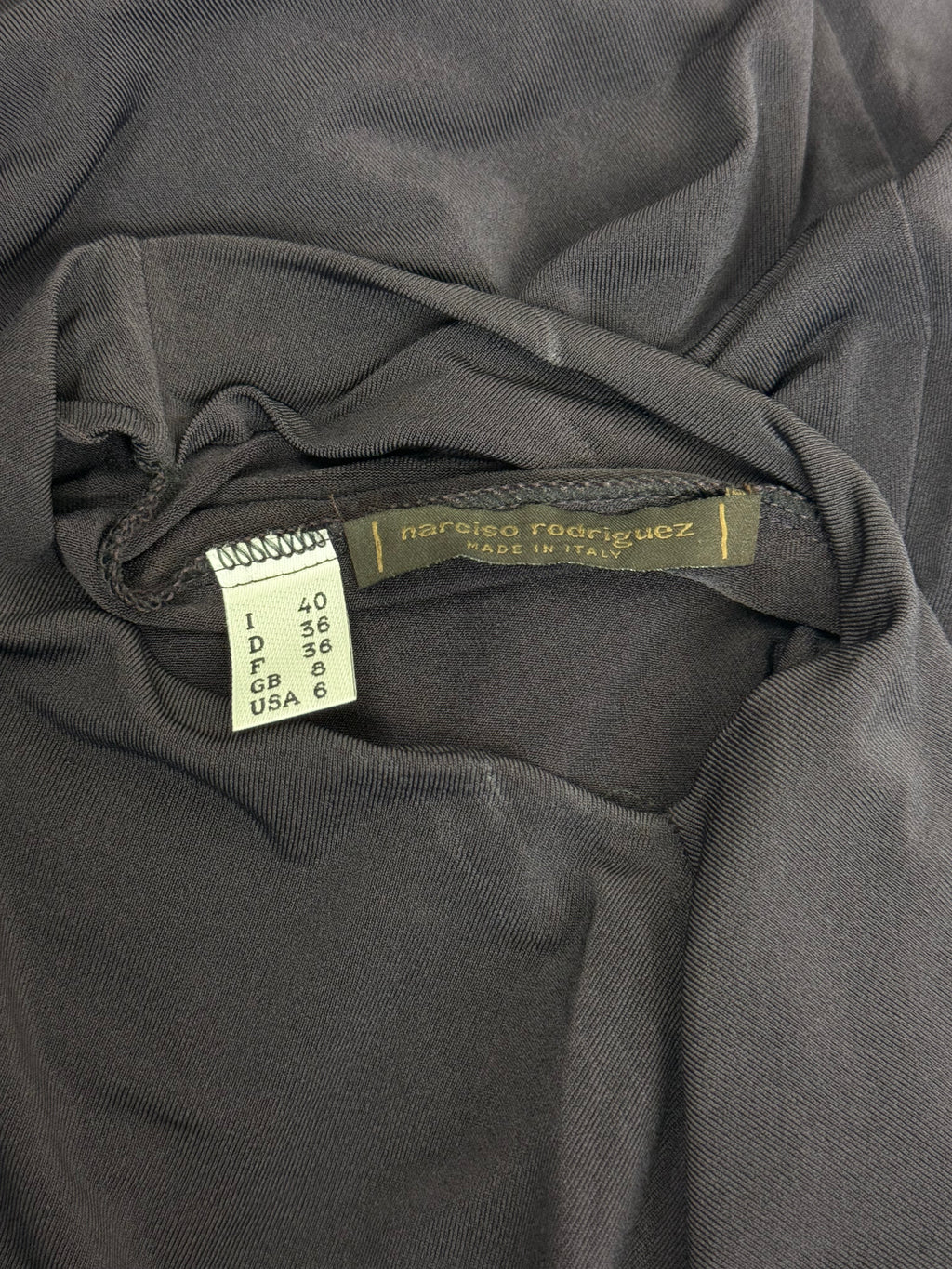 Narciso Rodriguez Minimal Column Gown, c. Early 2000s