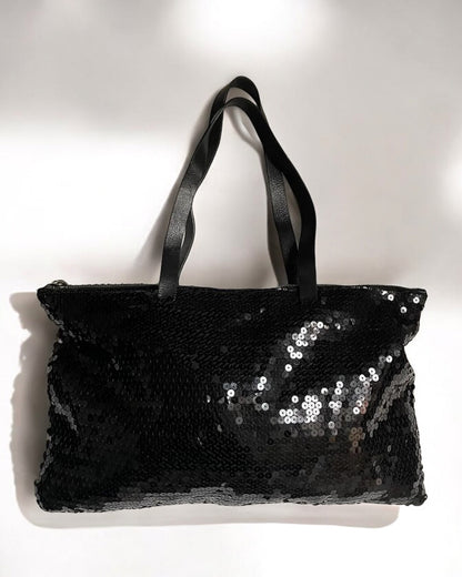 Miu Miu Black Sequin Bag, FW 1997