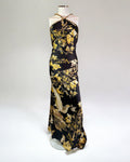 Roberto Cavalli Floral Pheasant Gown, FW 2006