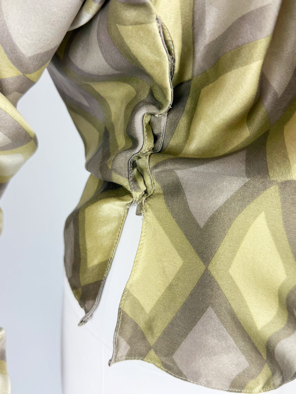 Chloé by Stella McCartney Silk Diamond Blouse, FW 2000