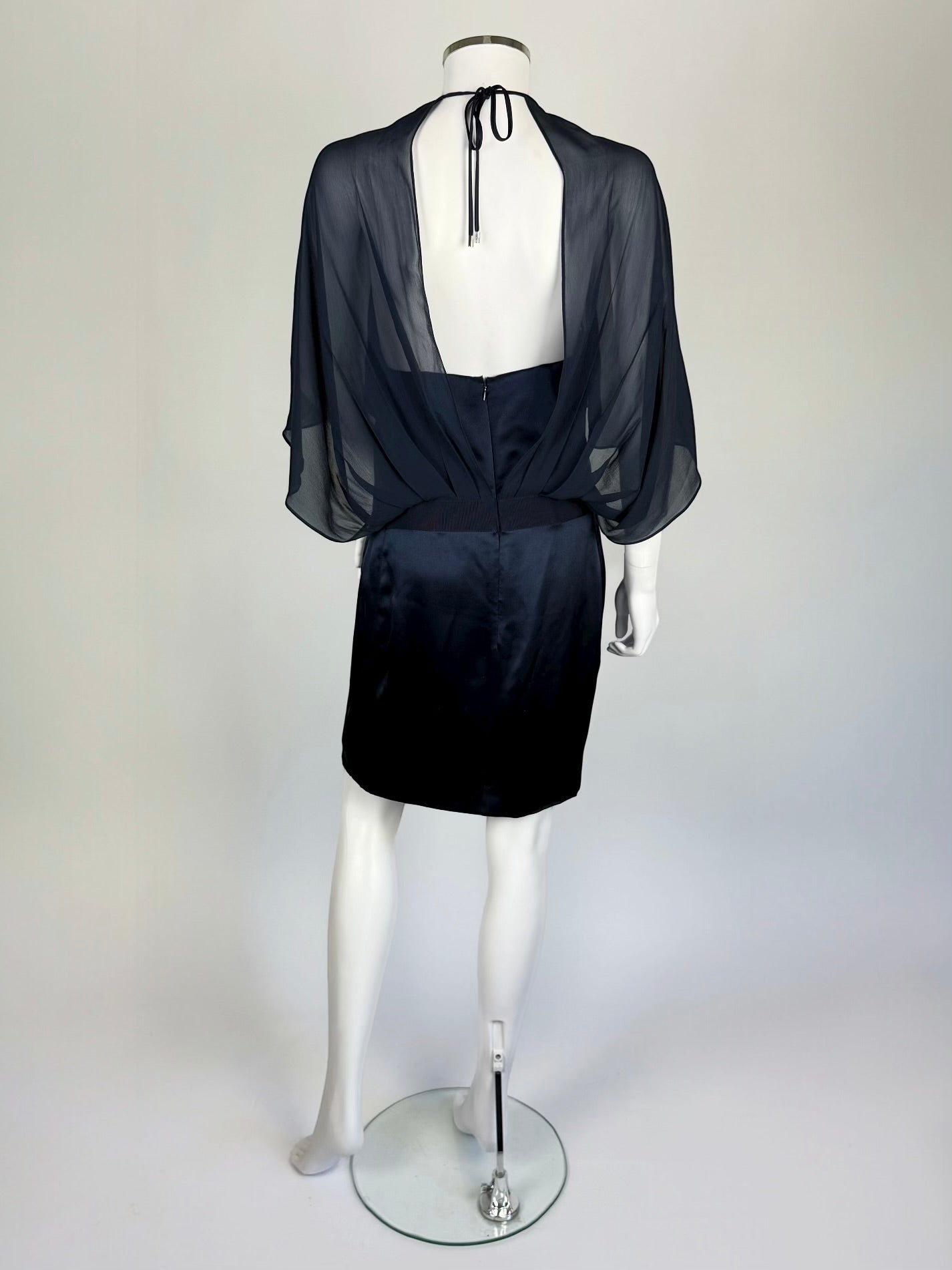 Salvatore Ferragamo Silk Cocktail Dress, c. 2000s