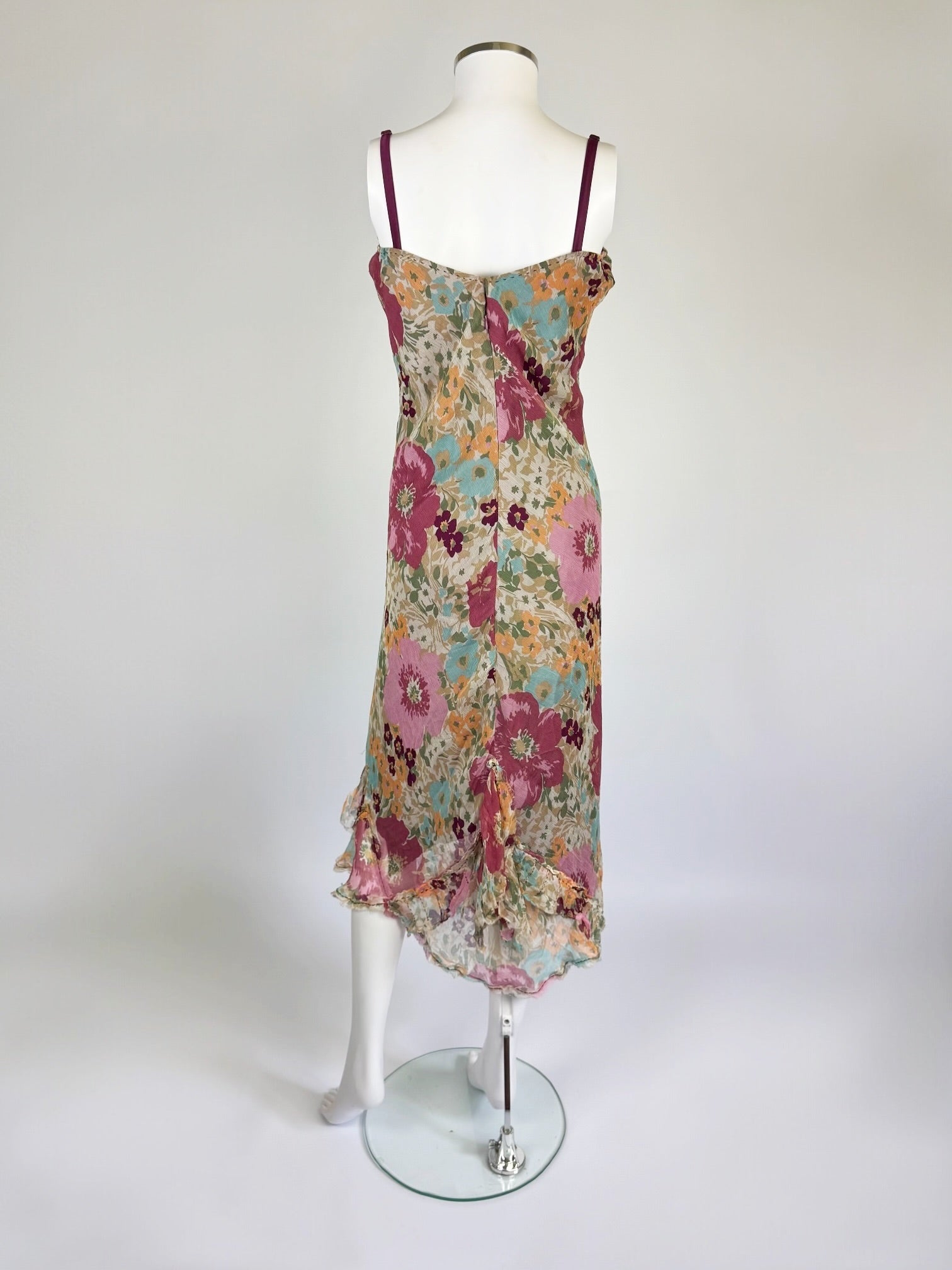 Ermanno Scervino Silk Floral Dress, SS 2005