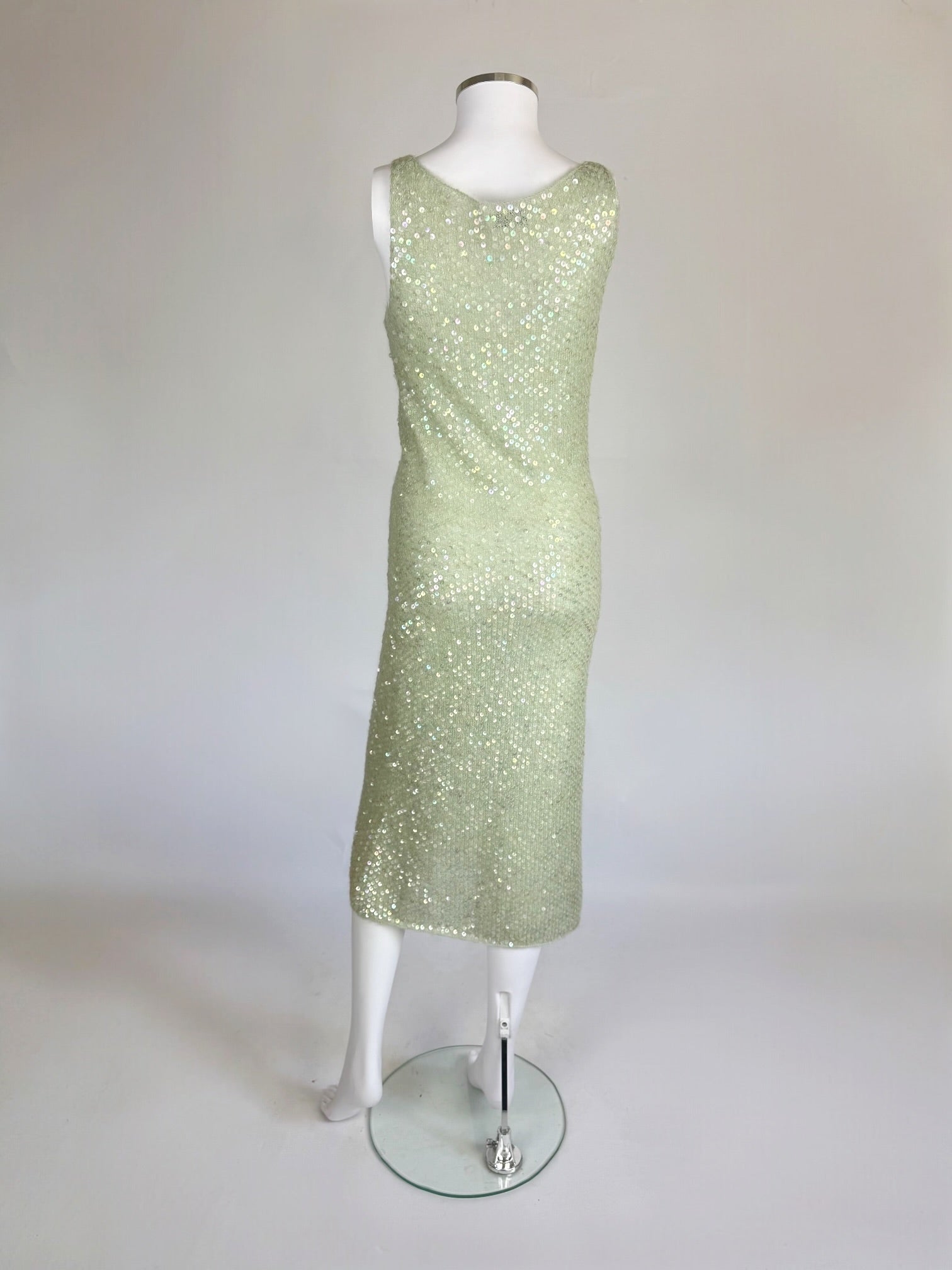 Moschino Mohair Sequin Dress, c. Early 2000s