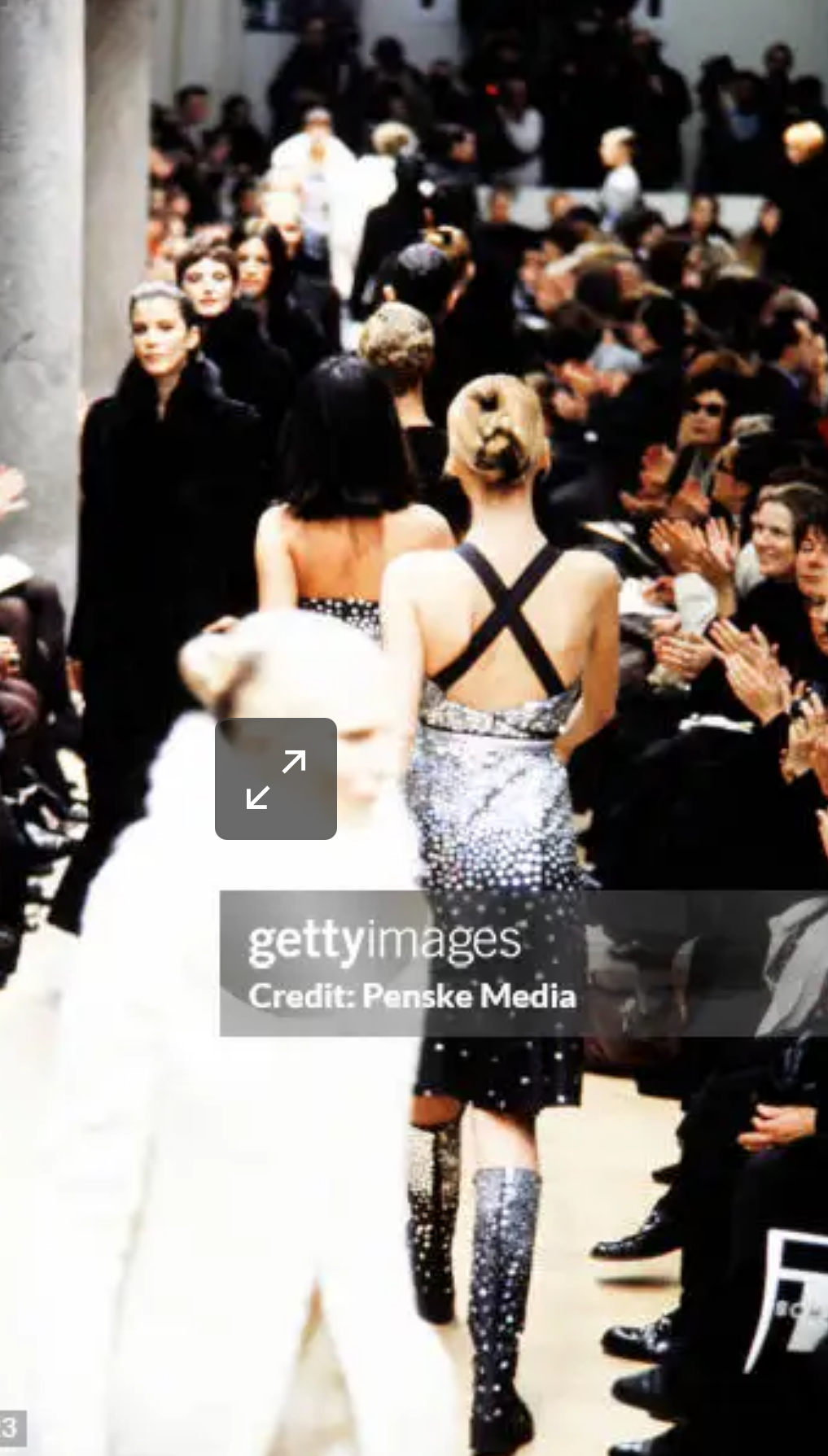 Fendi by Karl Lagerfeld Embellished Paillette Dress, FW 1996