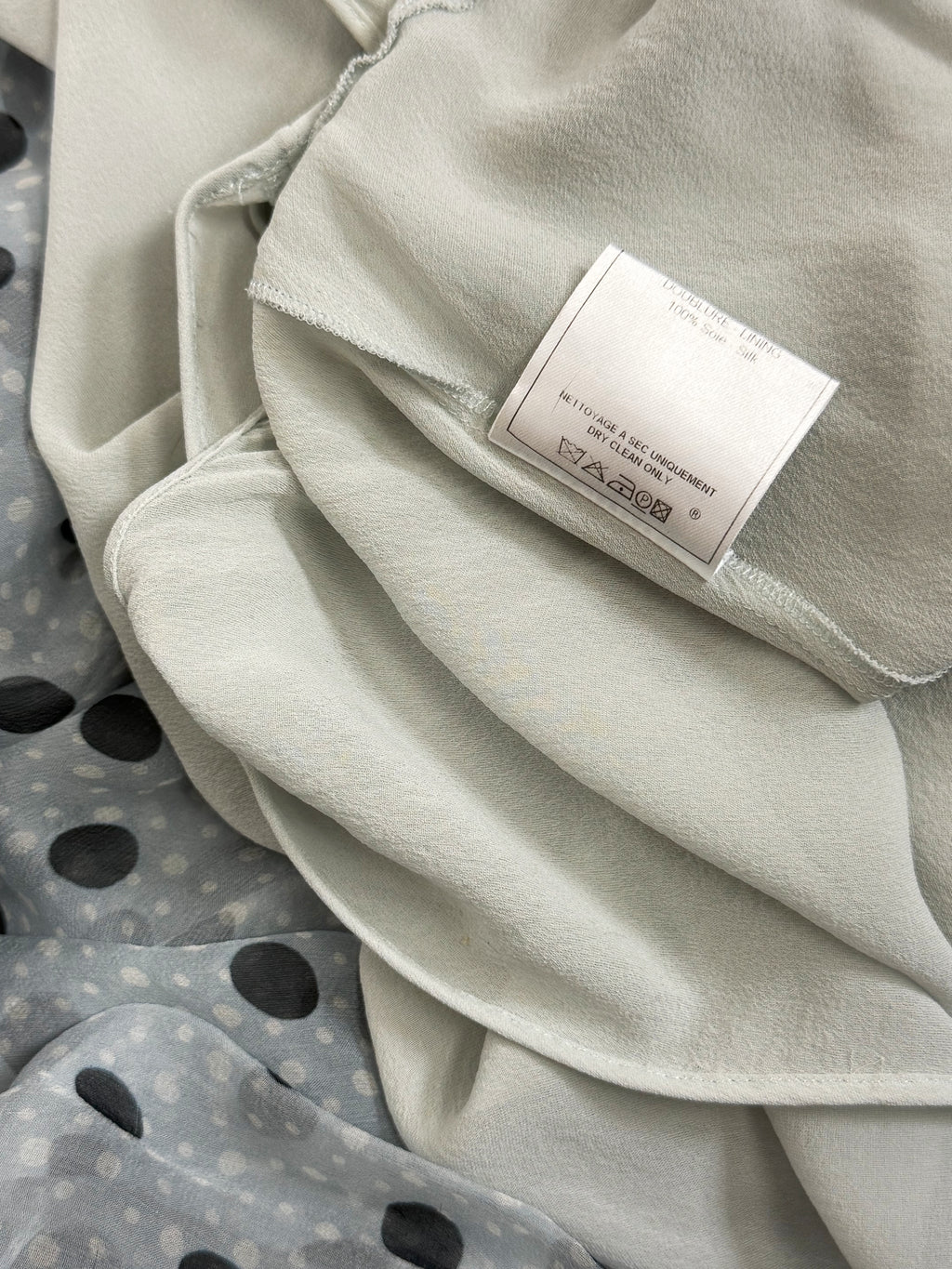 John Galliano Silk Polka Dot Dress, Resort 2008