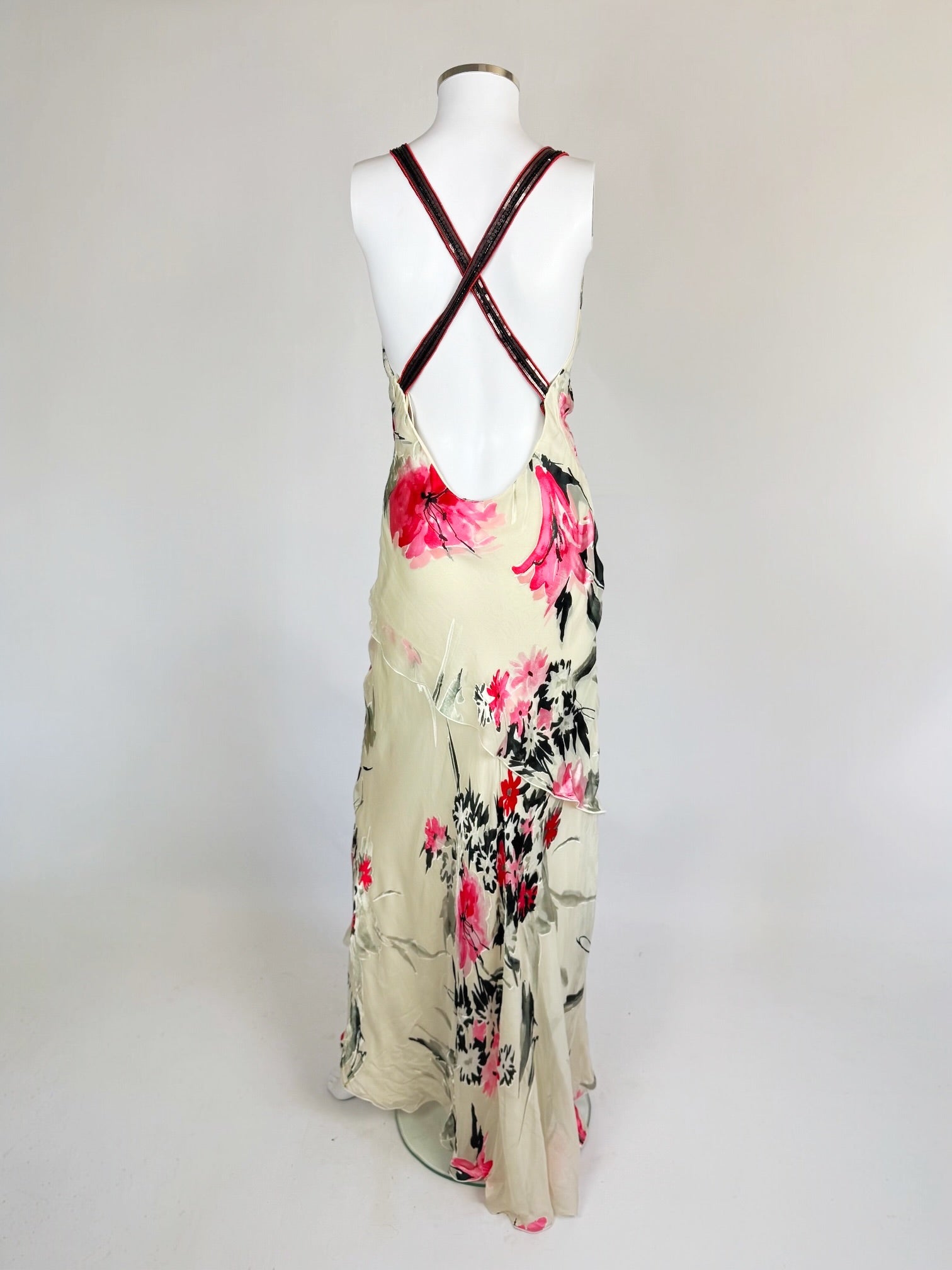 Giorgio Armani Silk Floral Gown, 2005