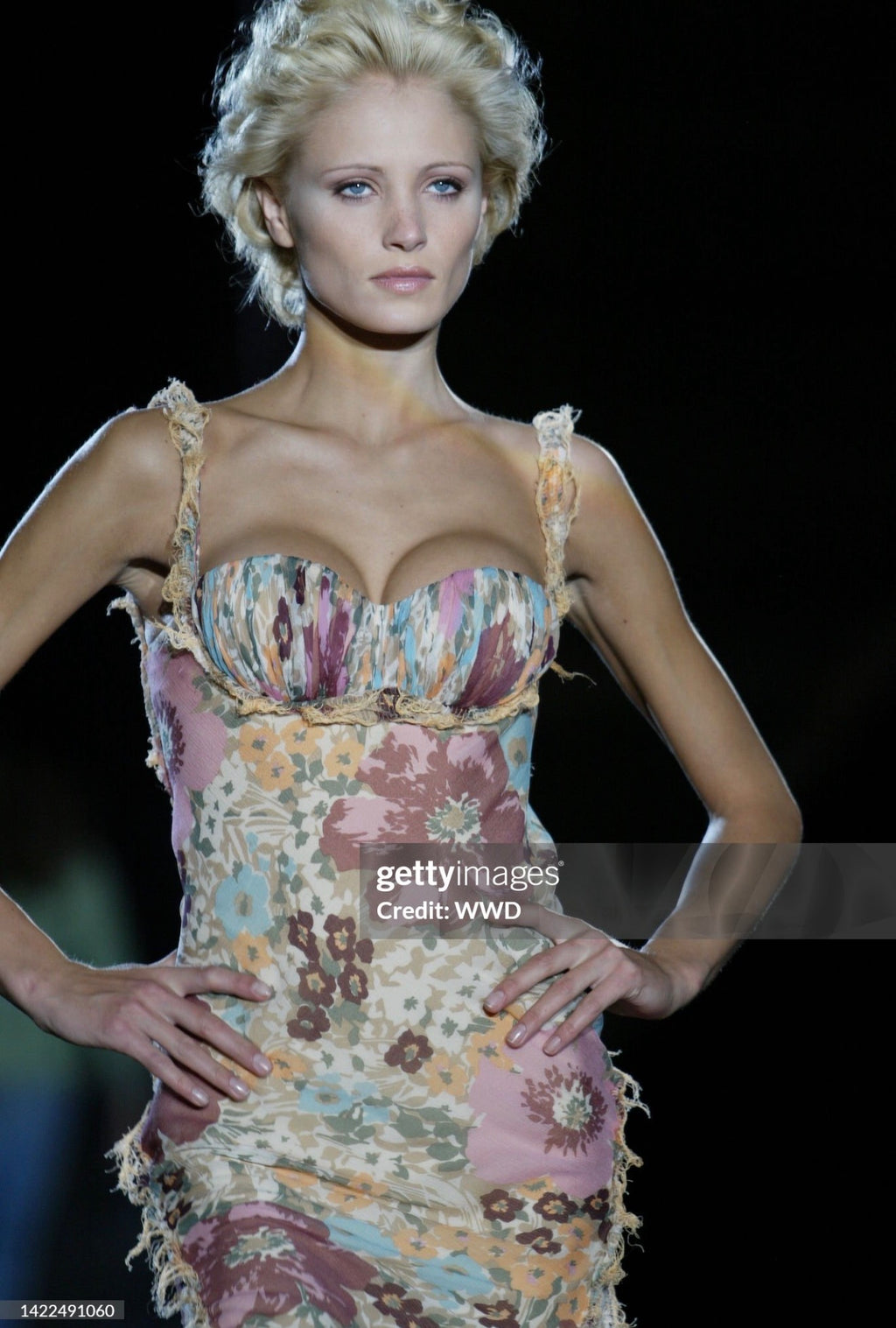 Ermanno Scervino Silk Floral Dress, SS 2005