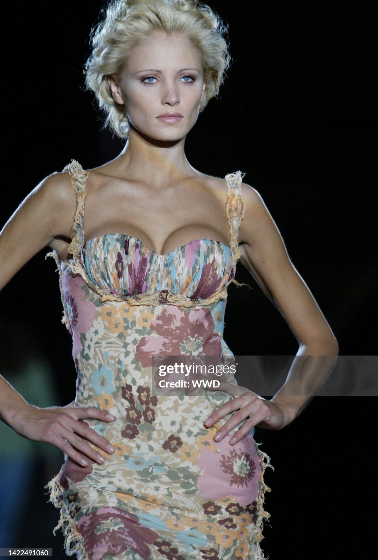 Ermanno Scervino Silk Floral Dress, SS 2005
