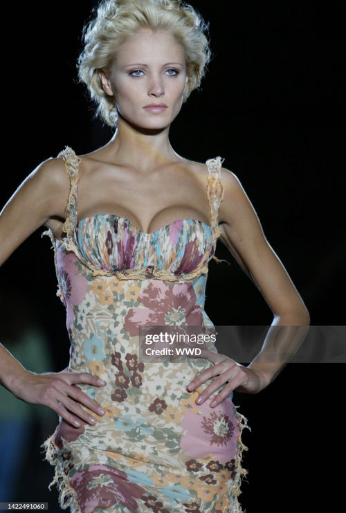 Ermanno Scervino Silk Floral Dress, SS 2005