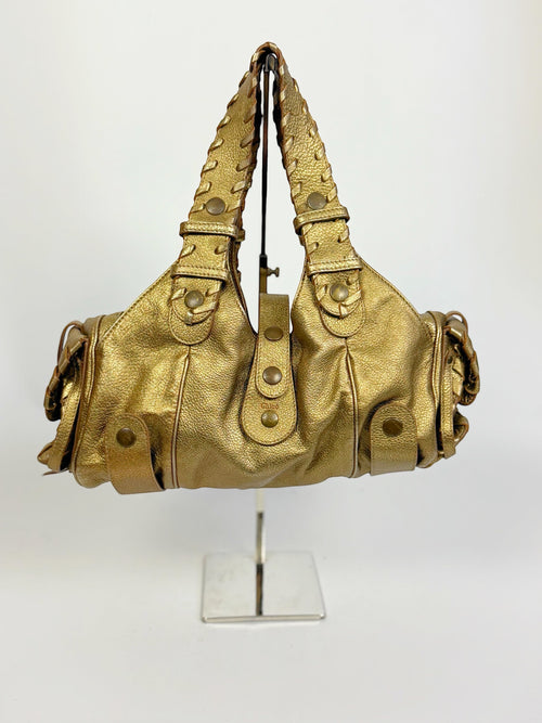 Chloé by Phoebe Philo Metallic Gold Silverado Bag, 2006