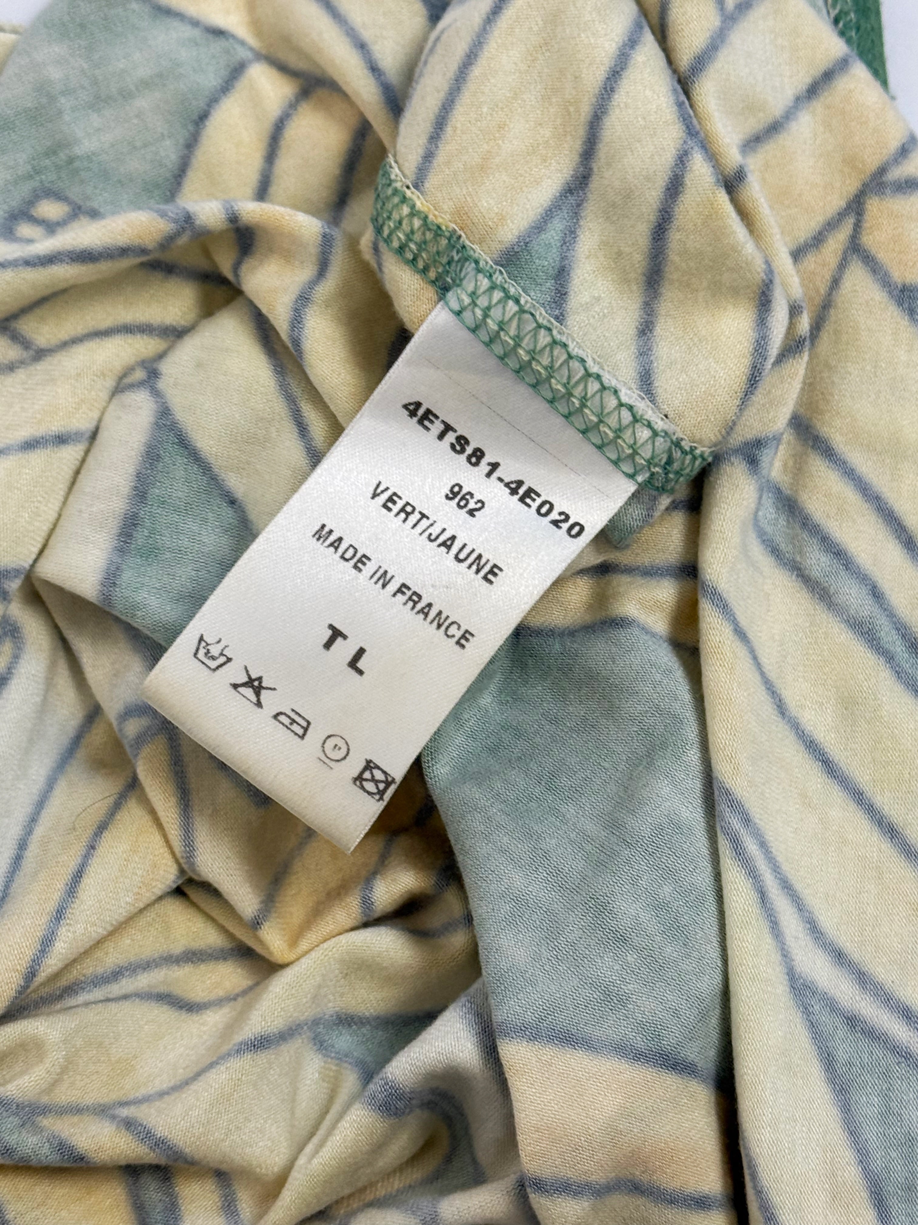 Chloé by Phoebe Philo Banana Print Top, SS 2004