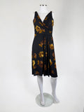 Prada Floral Silk Dress, FW 2005