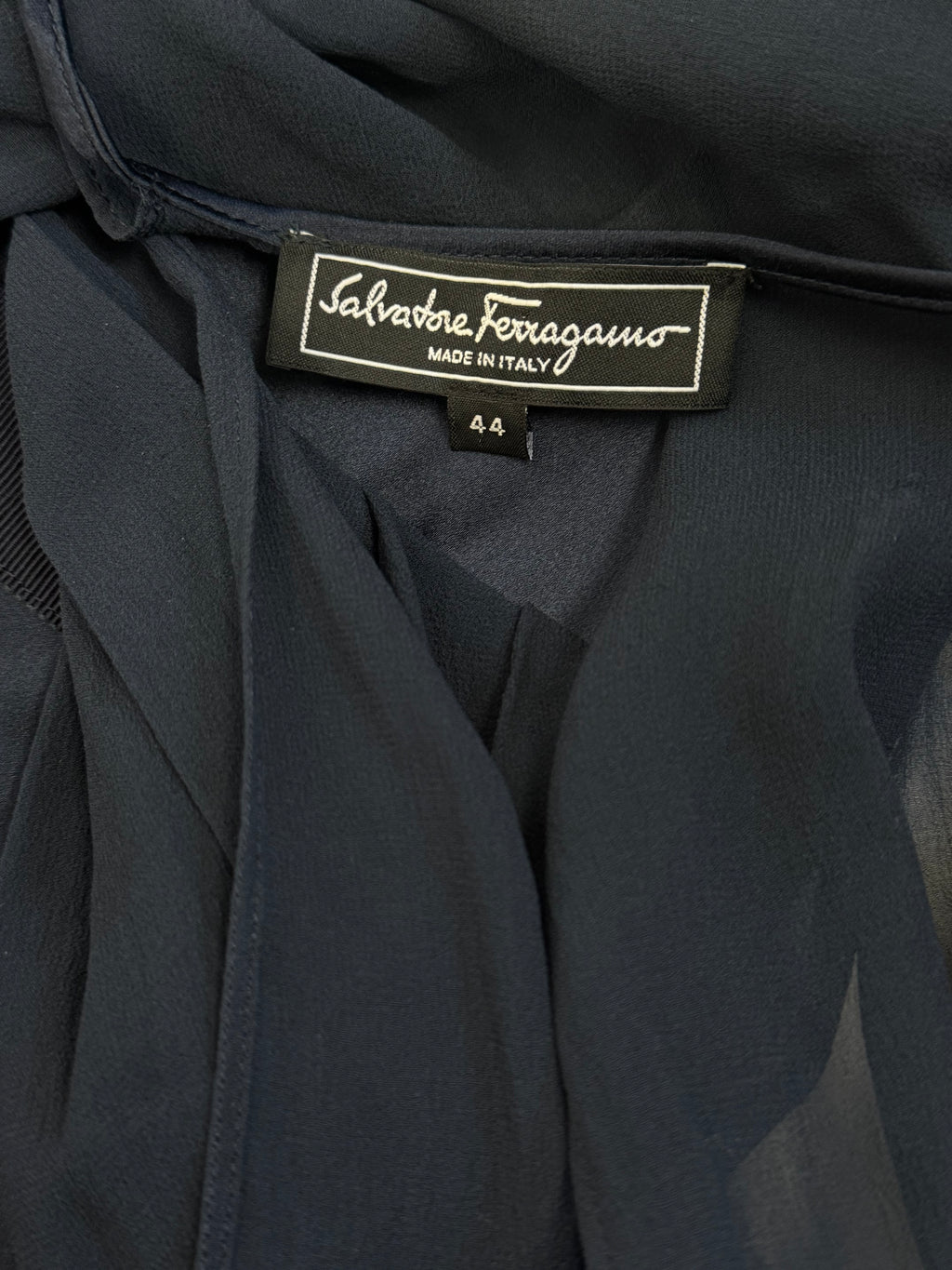 Salvatore Ferragamo Silk Cocktail Dress, c. 2000s