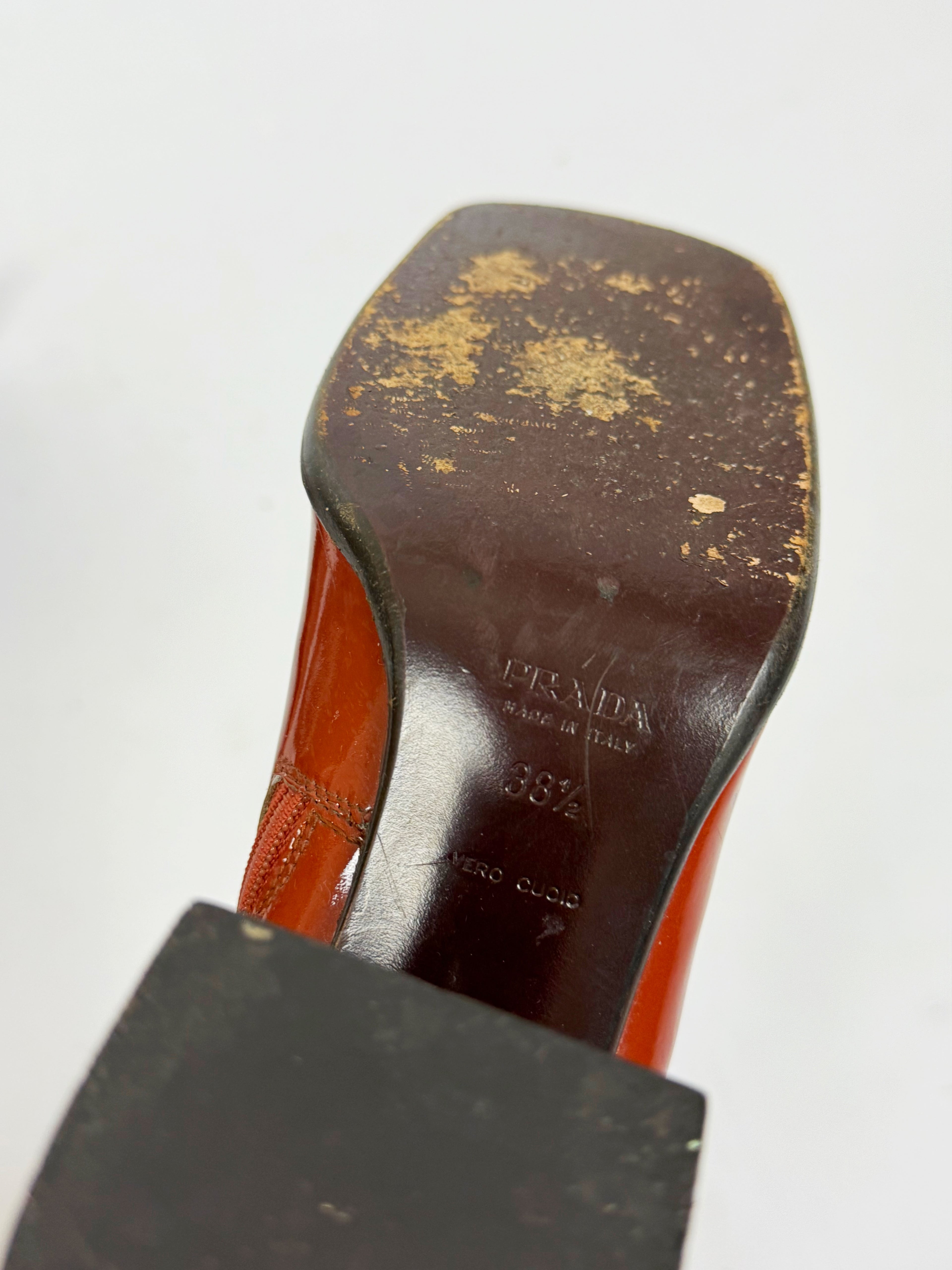 Prada Patent Boots, FW 1999