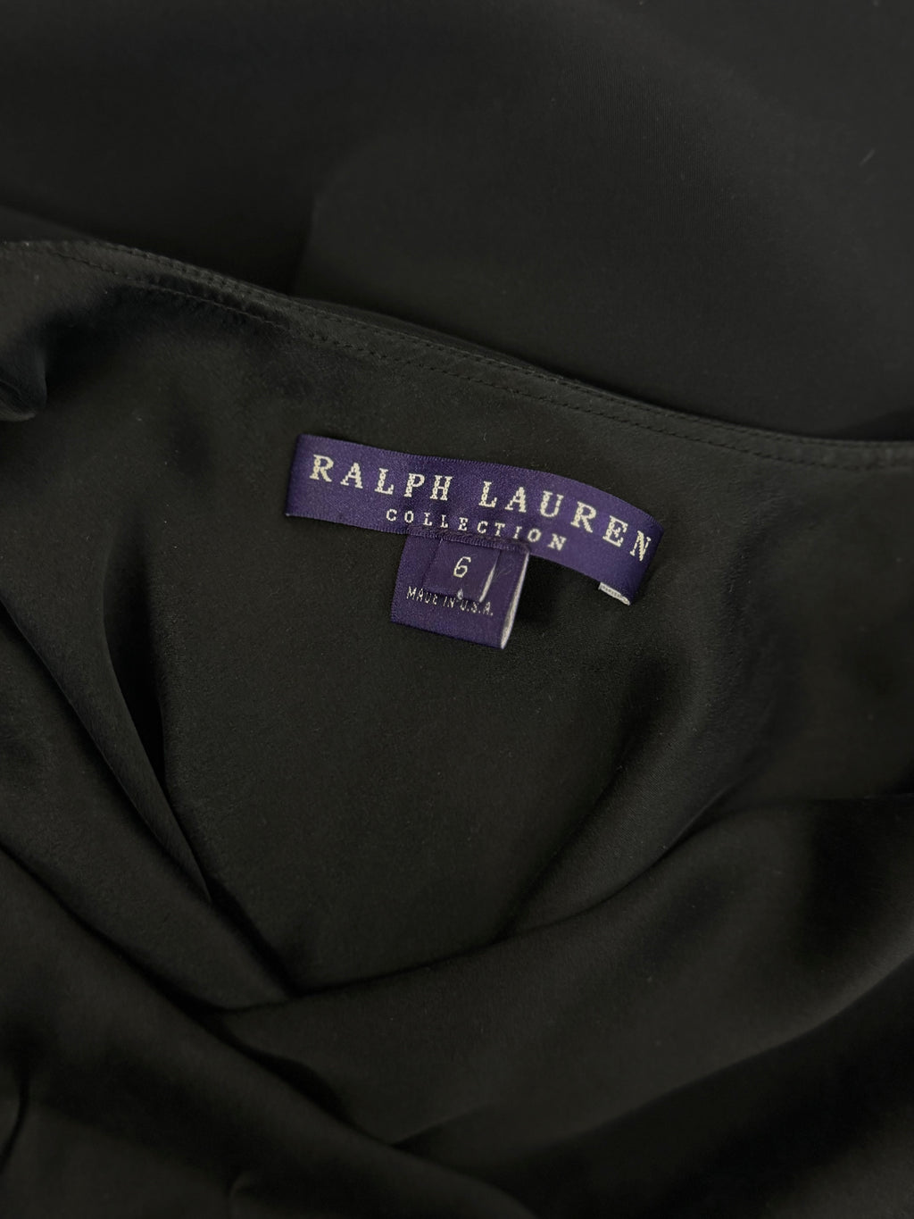 Ralph Lauren Silk Leather Strap Gown, FW 2001