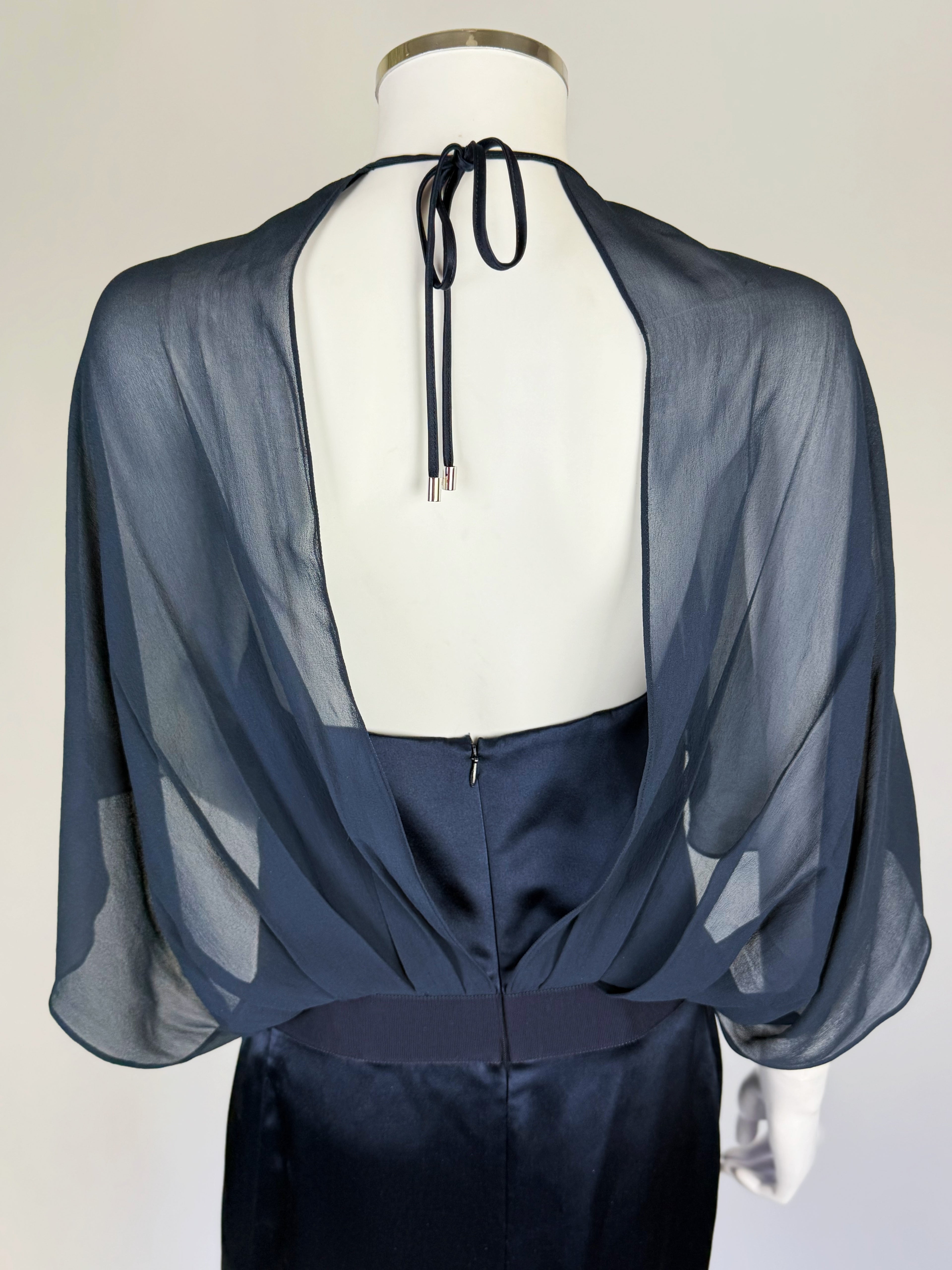 Salvatore Ferragamo Silk Cocktail Dress, c. 2000s