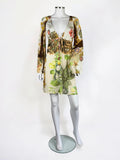 Roberto Cavalli Printed Mini Dress, SS 2005