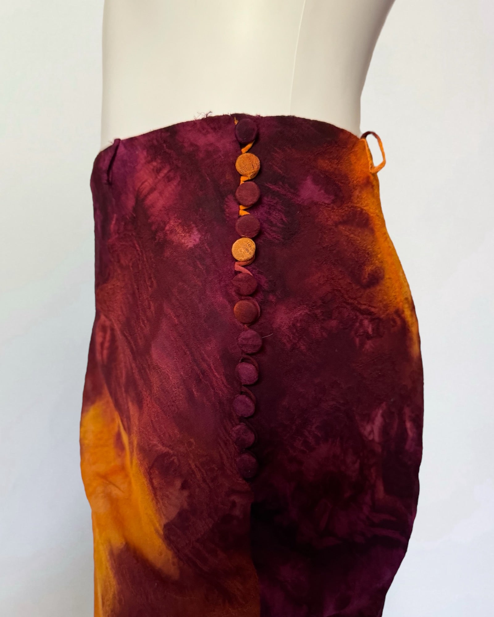 Christian Dior by John Galliano Tie Dye Skirt, SS 2001