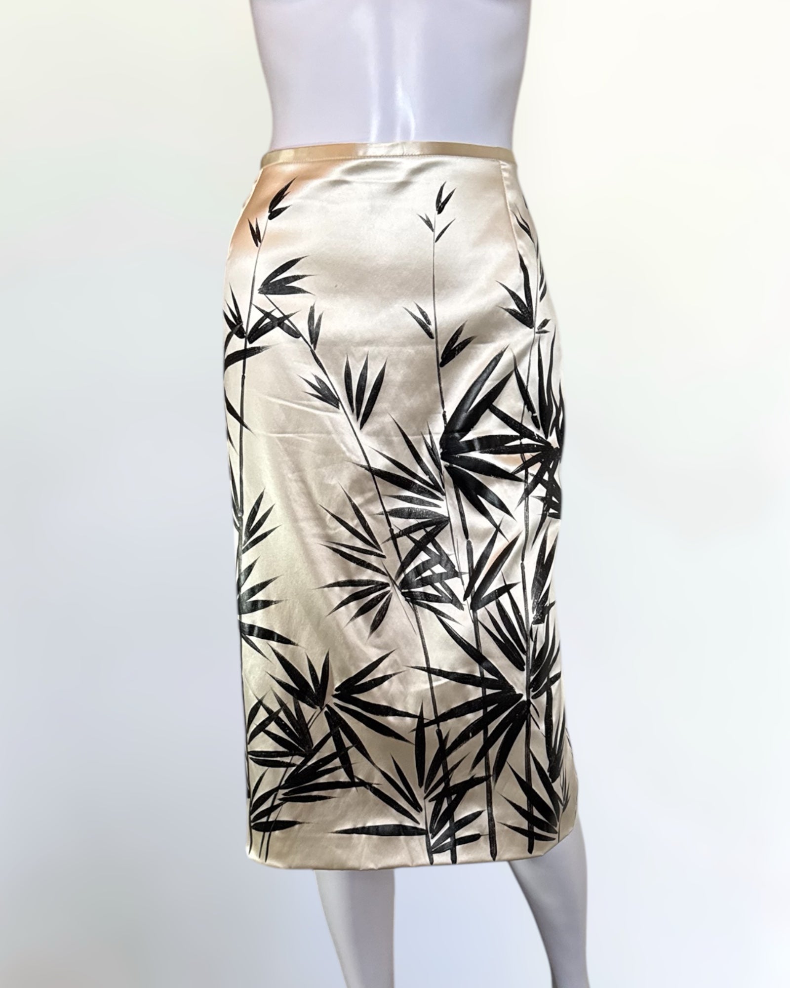 Dolce & Gabbana Bamboo Painted Skirt, SS 1999