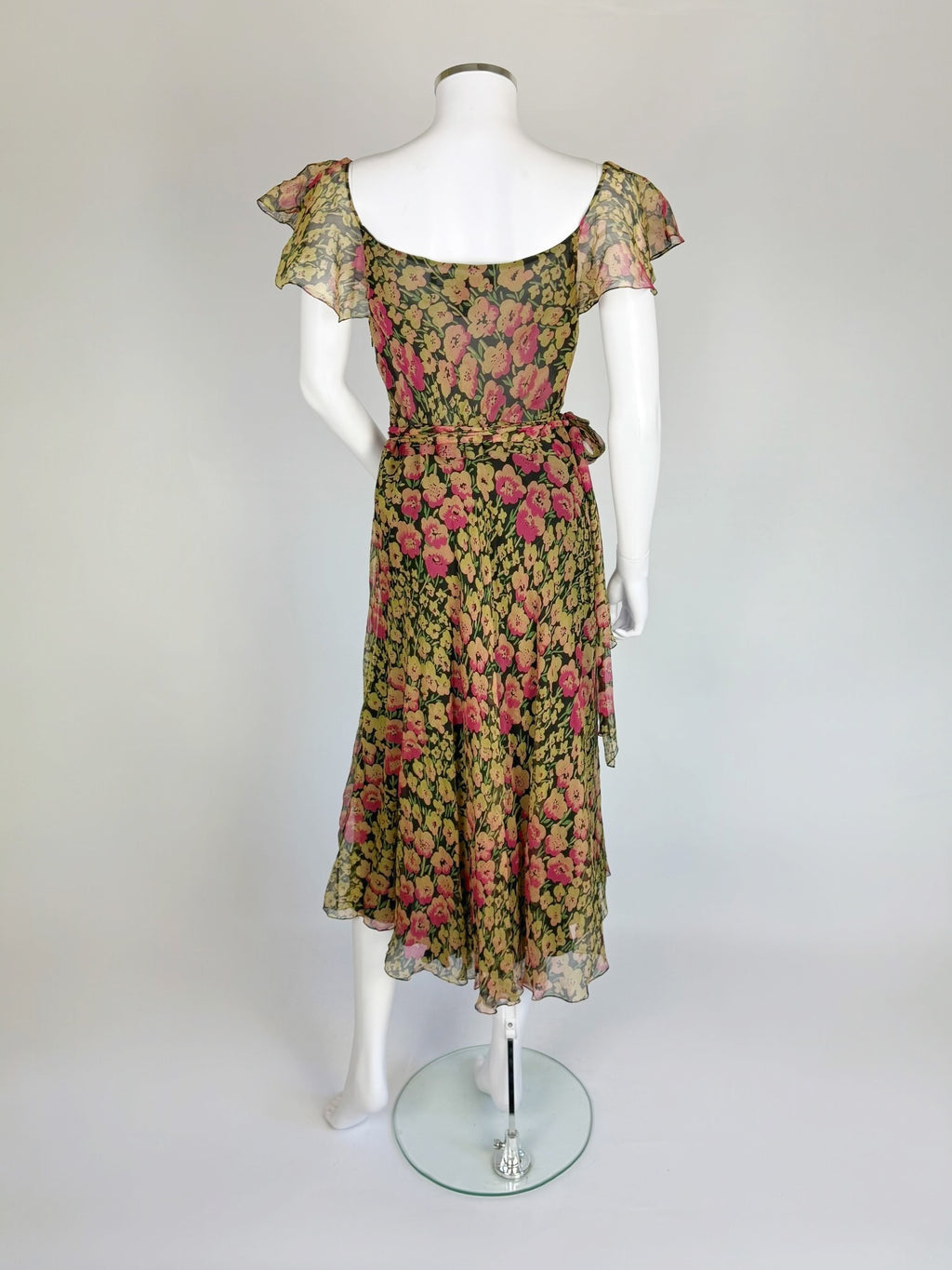 Ralph Lauren Silk Floral Dress, FW 2010