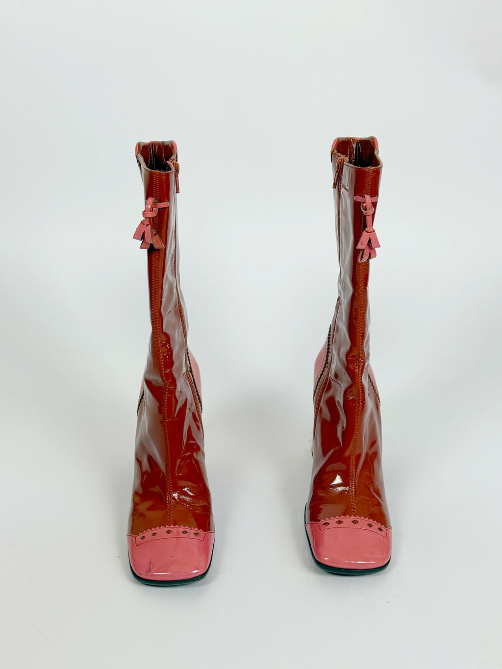 Prada Patent Boots, FW 1999