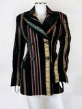 Dolce & Gabbana “Rich Hippie” Velvet Folk Jacket, SS 1993