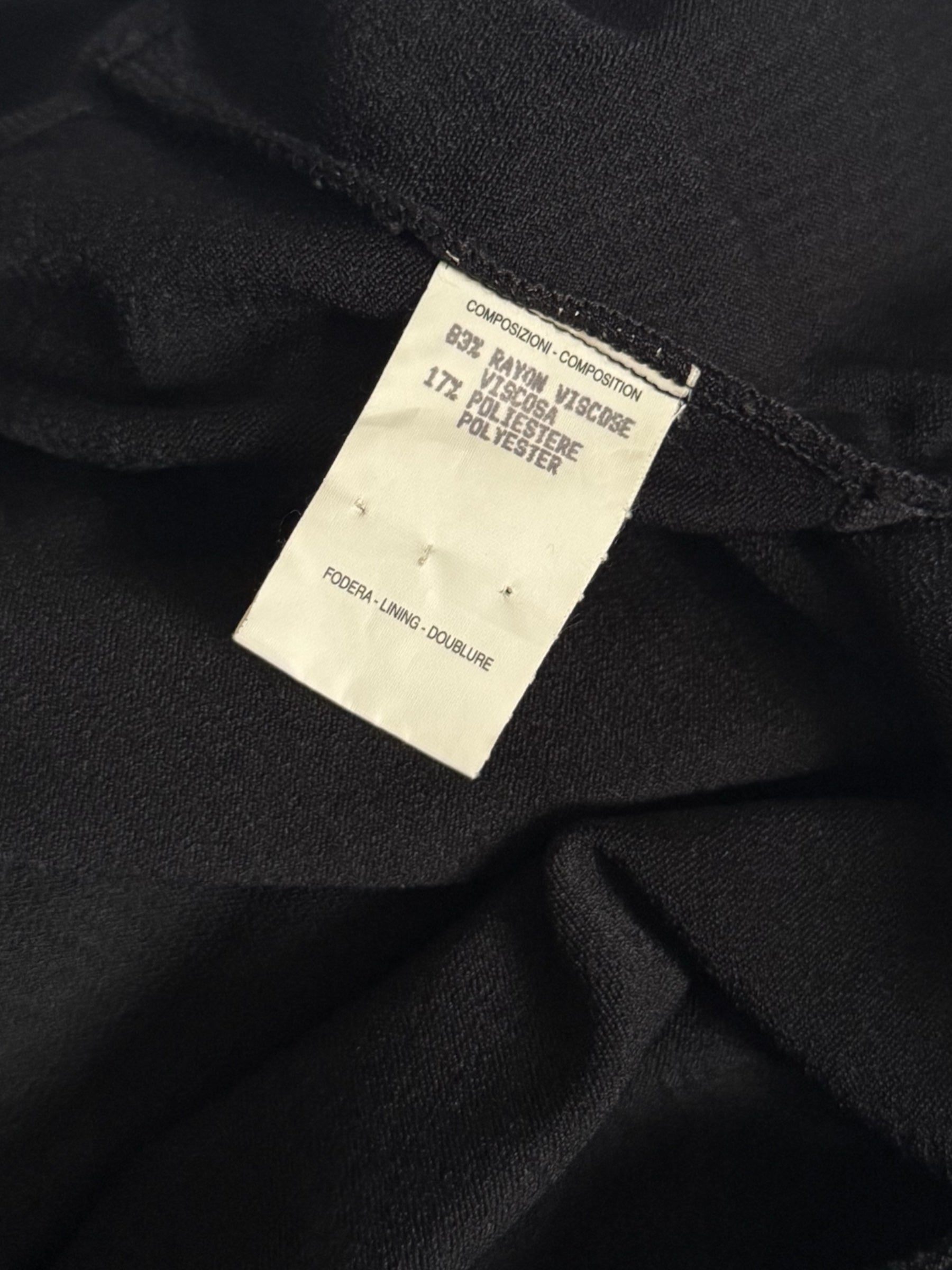 Gucci by Tom Ford Black Keyhole Dress, SS 2000
