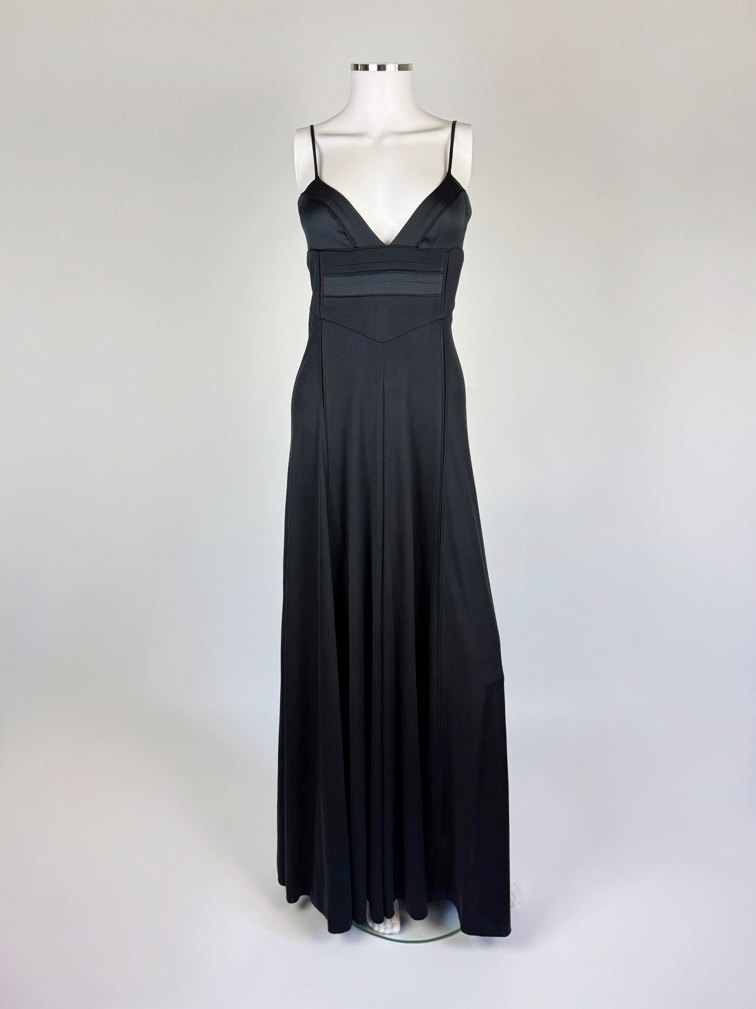 Calvin Klein Collection by Francisco Costa Navy Silk Gown, 2005