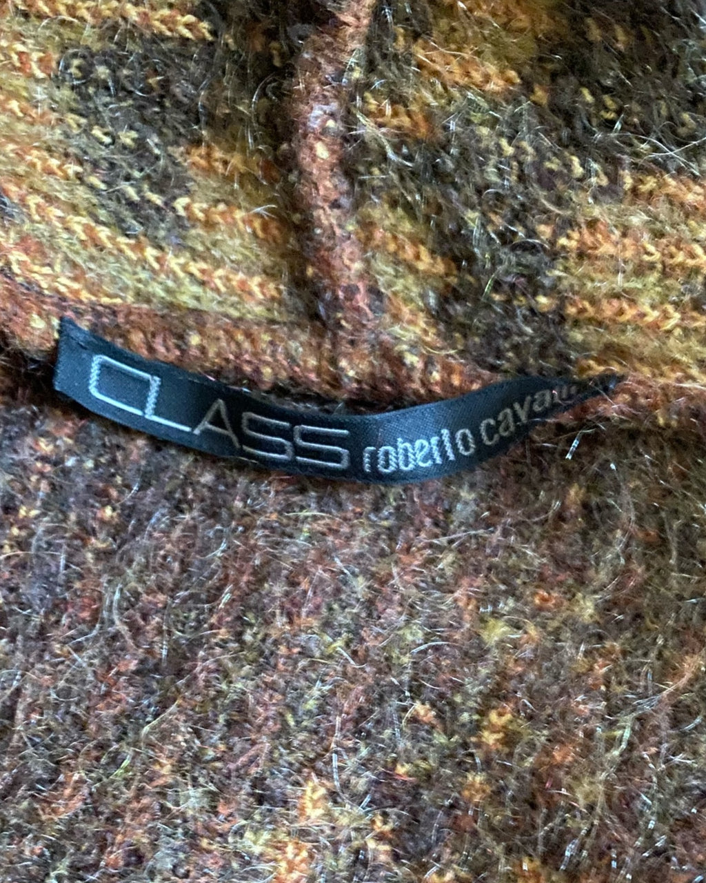 Roberto Cavalli CLASS Mohair Wool Jacket, c. 2000s