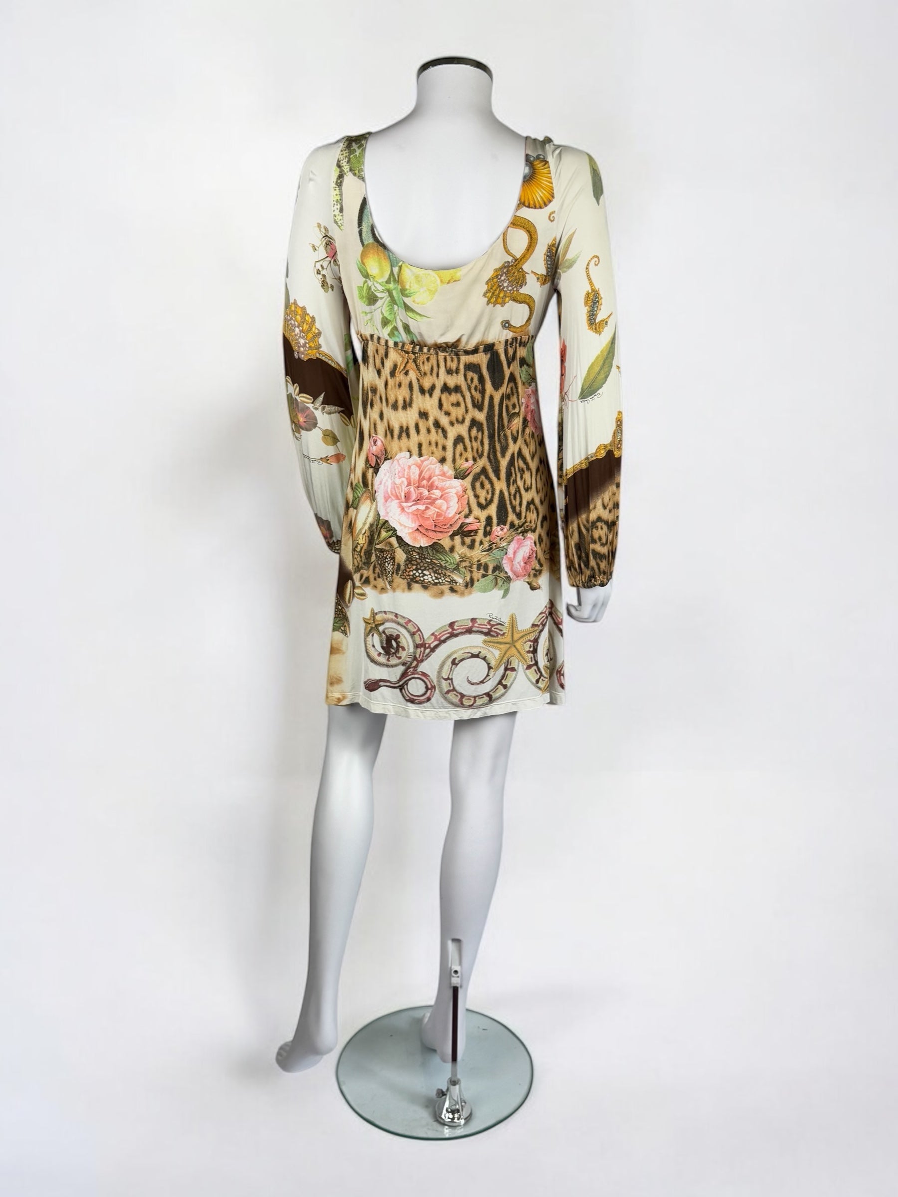 Roberto Cavalli Printed Mini Dress, SS 2005