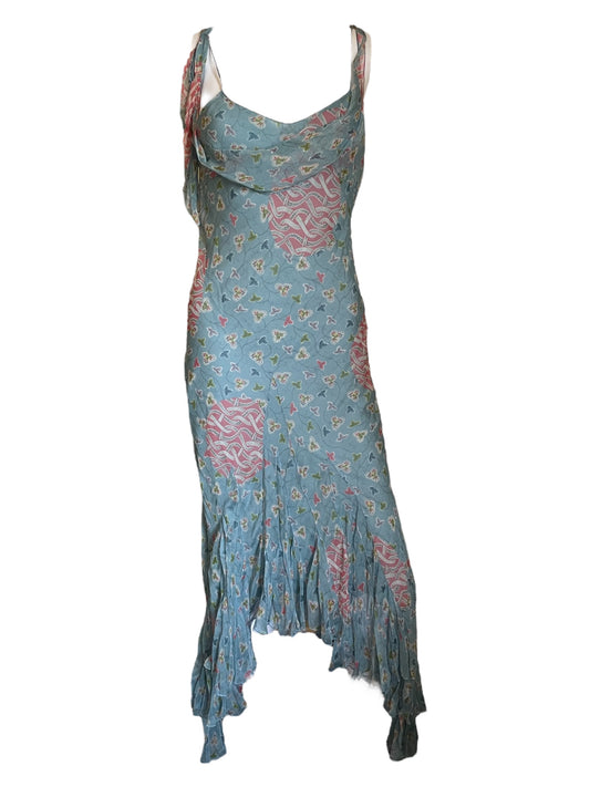 Christian Dior by John Galliano Floral Silk Bias Cut Gown, 2003
