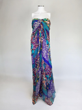 Blumarine Silk Gown Ensemble, c. 2010s