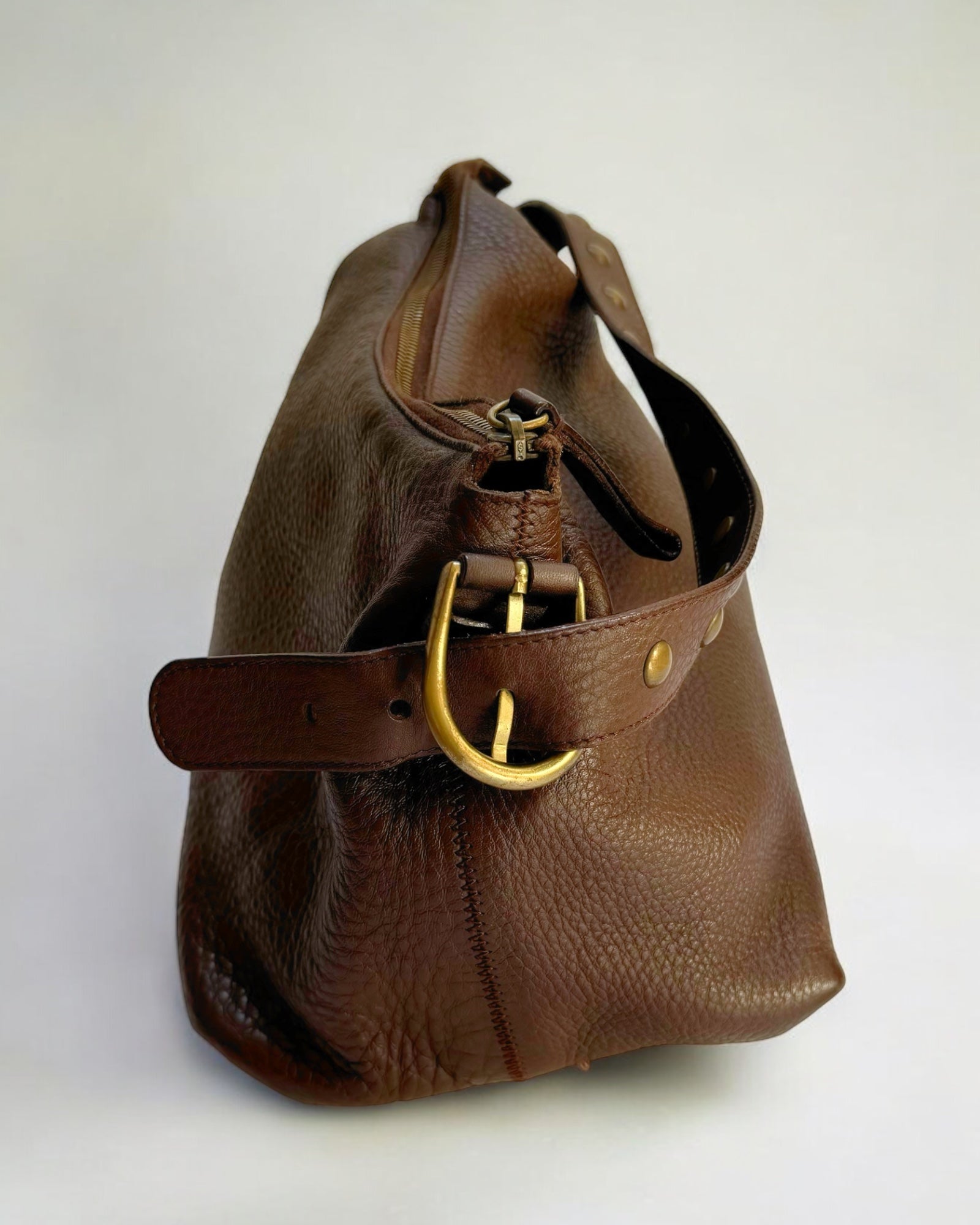 Miu Miu Brown Leather Handbag, c. 2000s