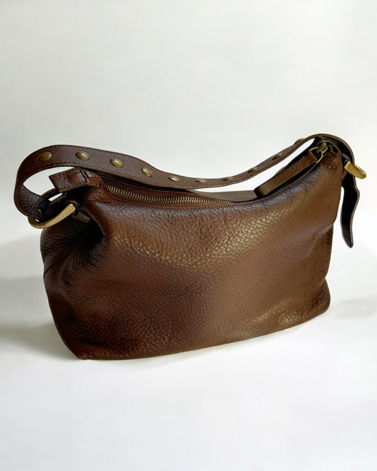 Miu Miu Brown Leather Handbag, c. 2000s