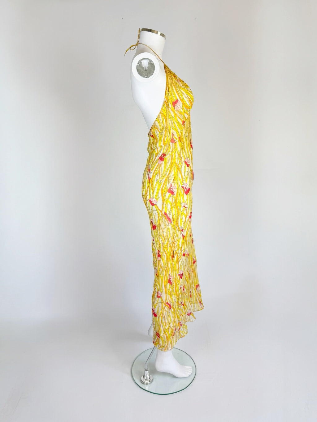 Christian Dior by John Galliano Silk Floral Dress, 2002