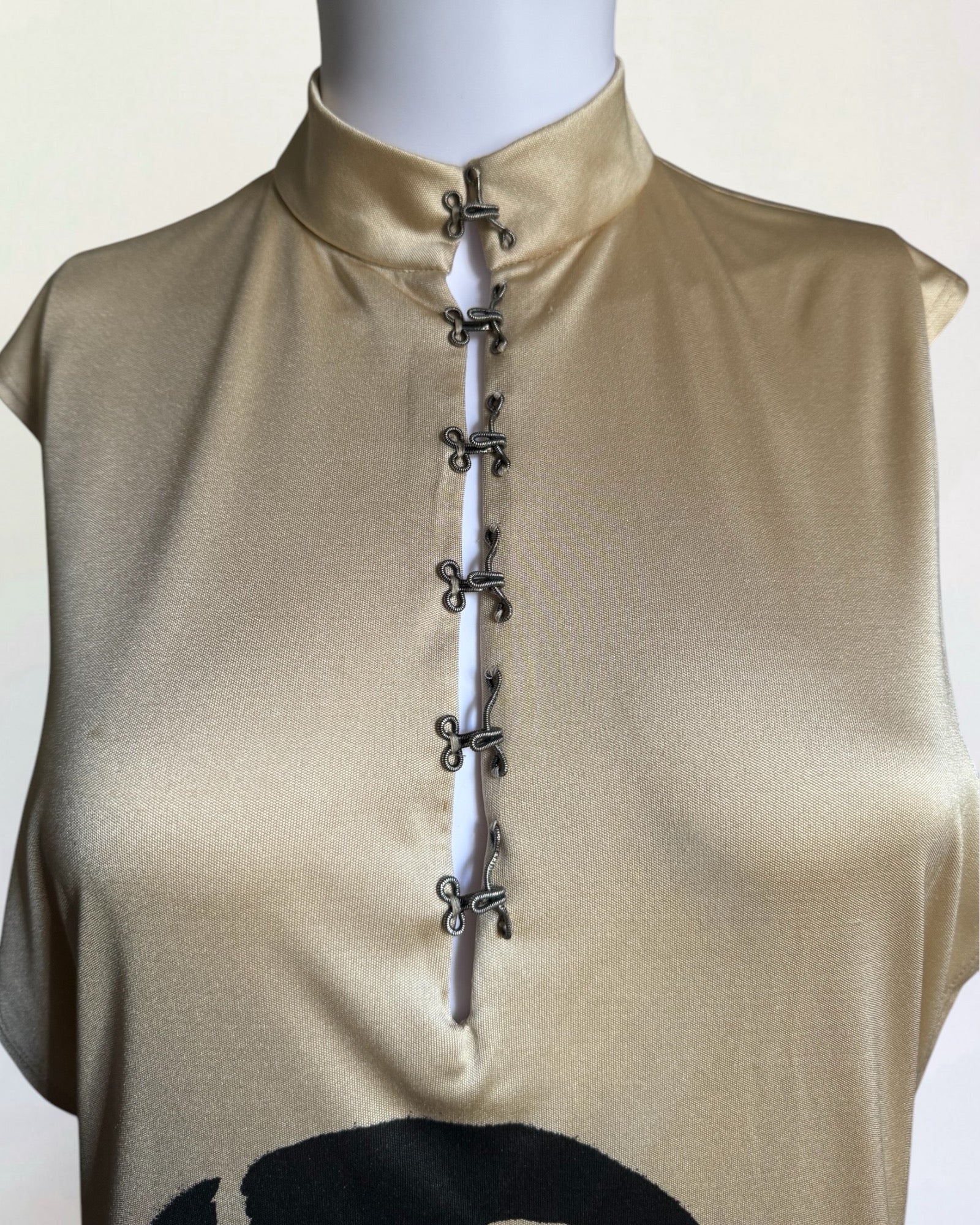 Chloé by Stella McCartney Silk Face Stencil Blouse, FW 2001