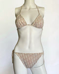 Christian Dior by John Galliano Pink Monogram Bikini, 2004